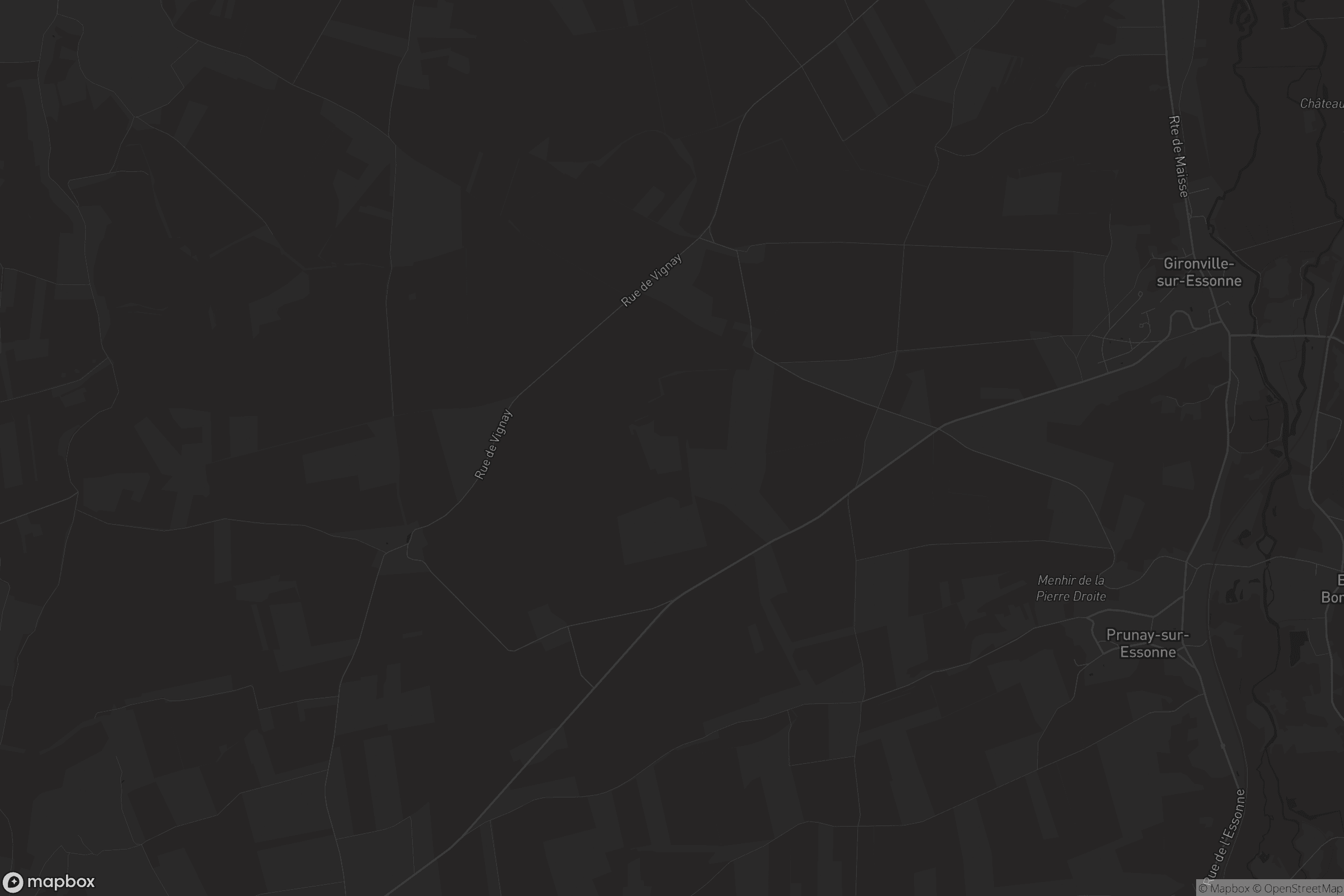 Carte de Gironville-sur-Essonne