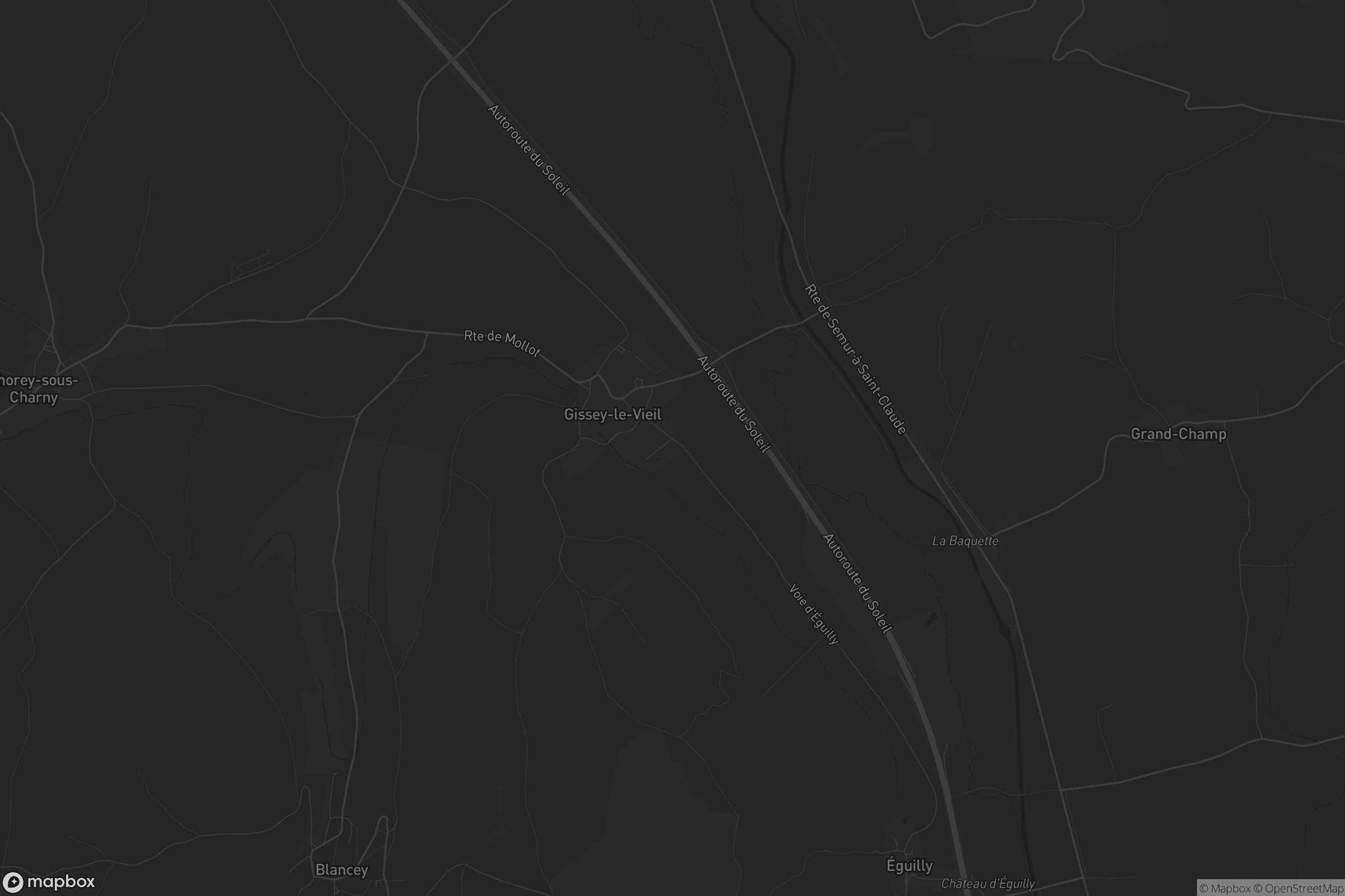 Carte de Gissey-le-Vieil