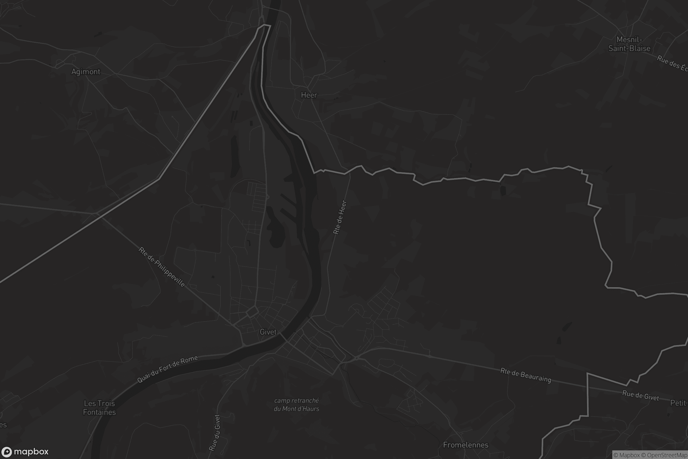 Carte de Givet
