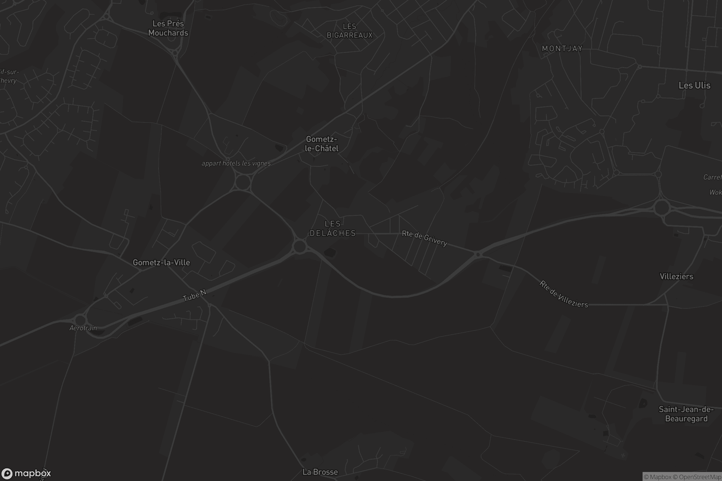 Carte de Gometz-le-Châtel