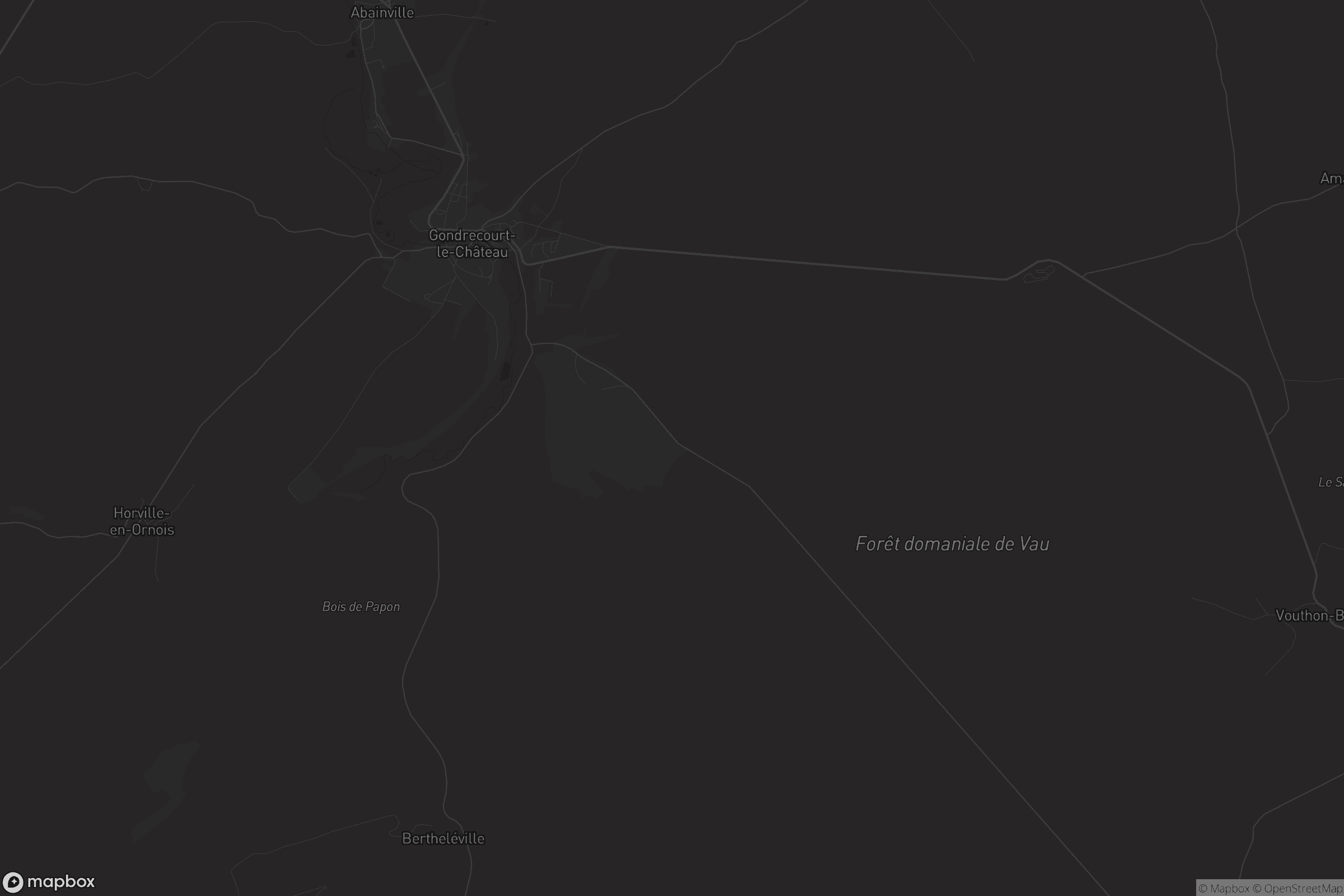 Carte de Gondrecourt-le-Château