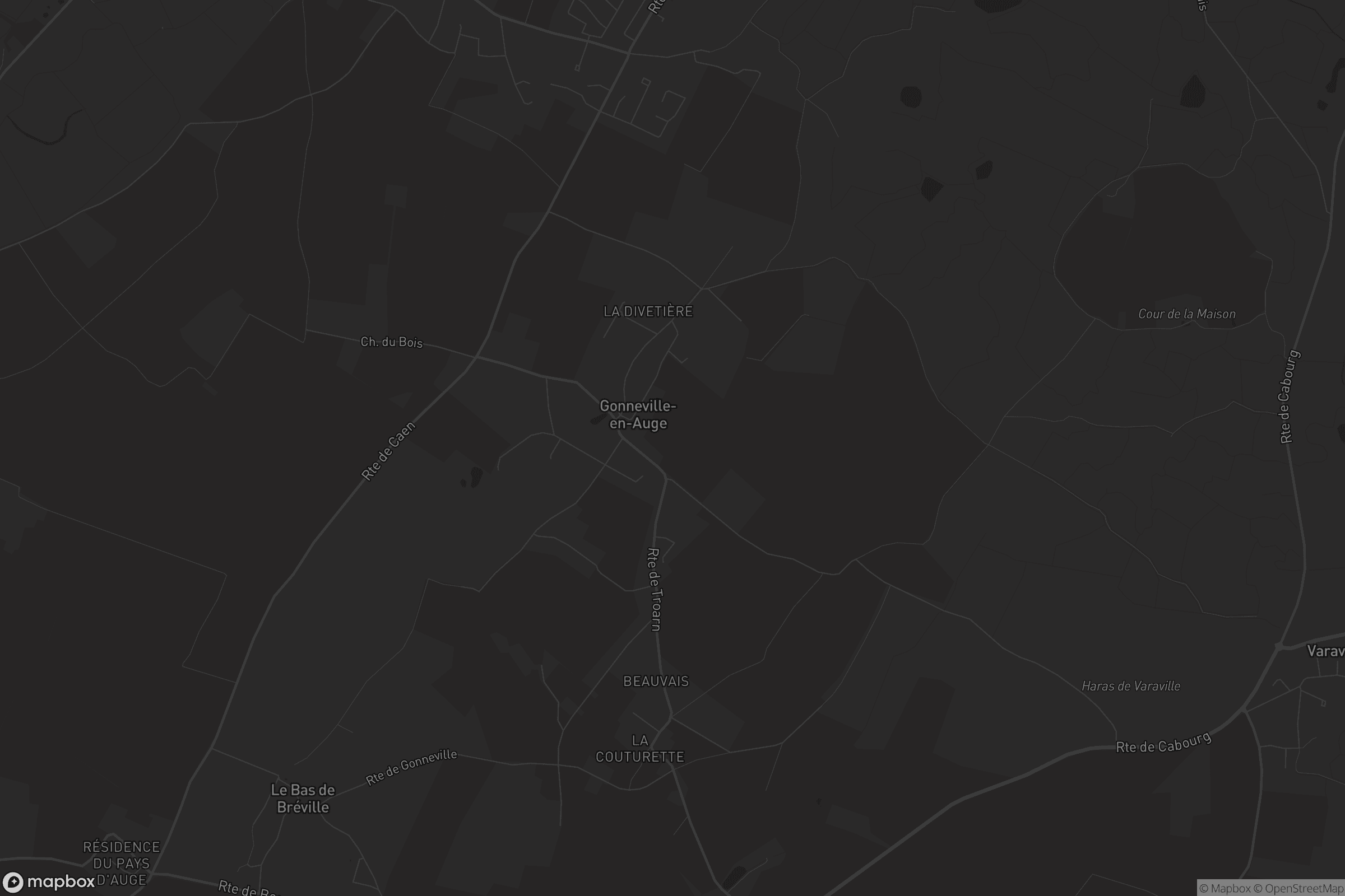 Carte de Gonneville-en-Auge