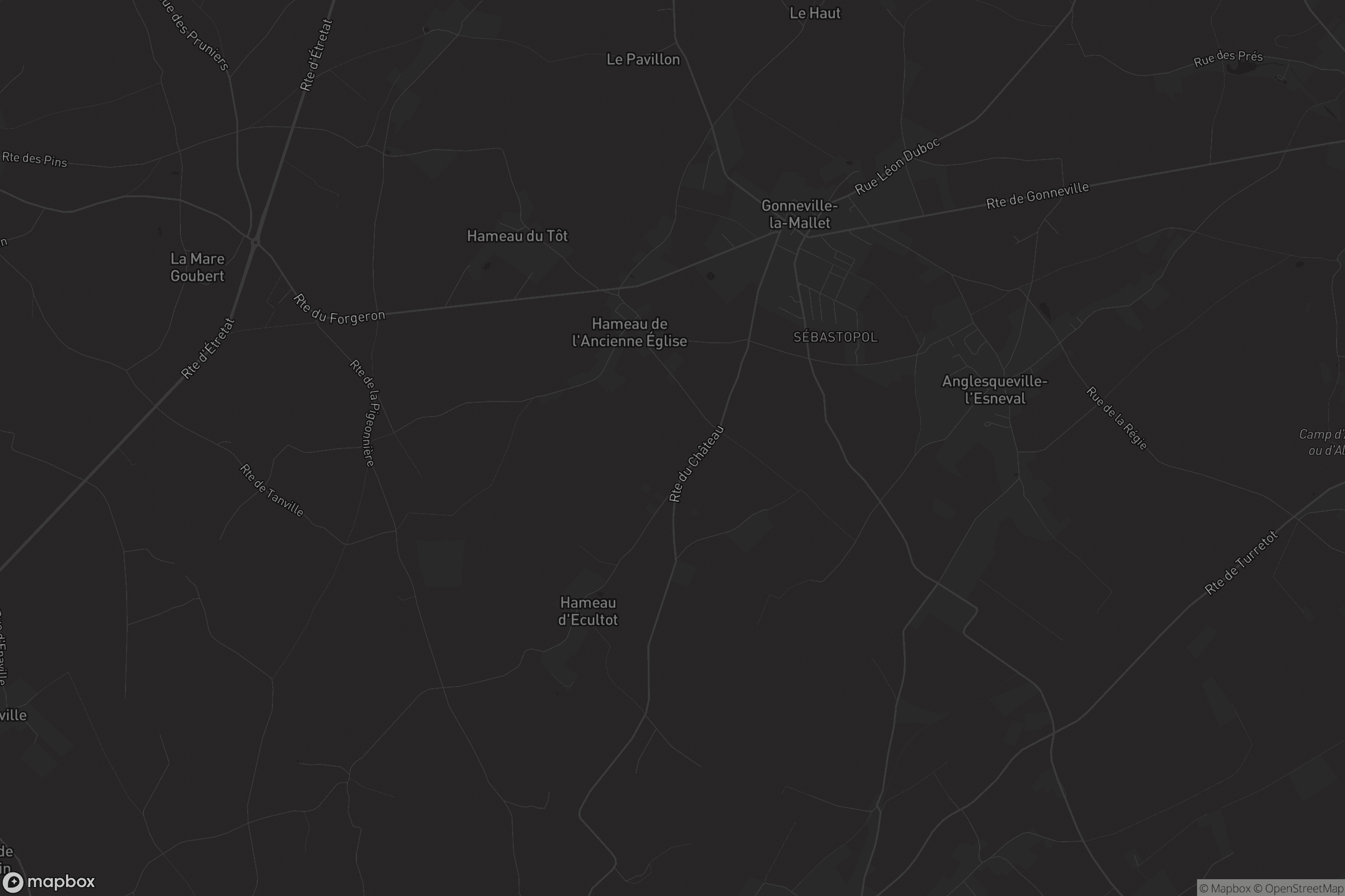 Carte de Gonneville-la-Mallet