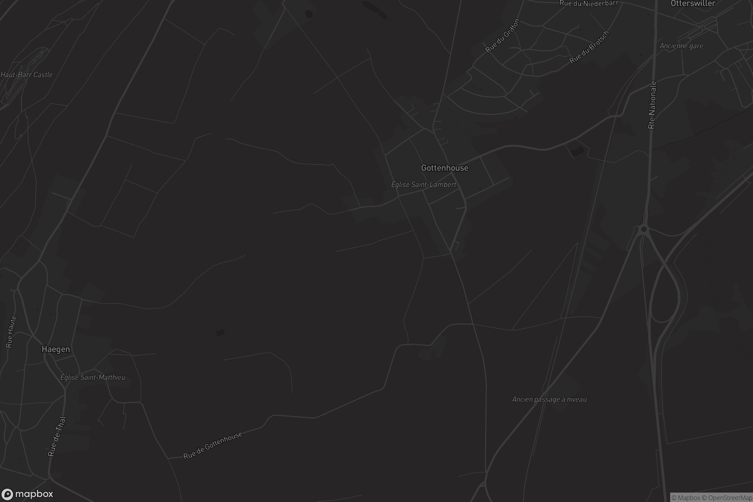 Carte de Gottenhouse