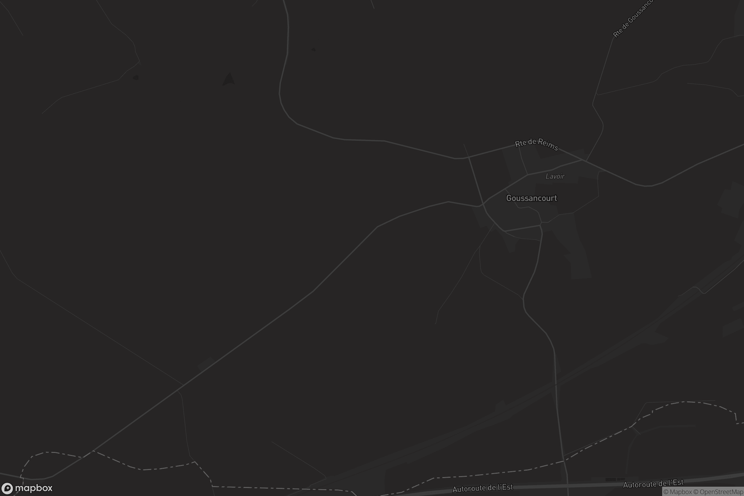 Carte de Goussancourt