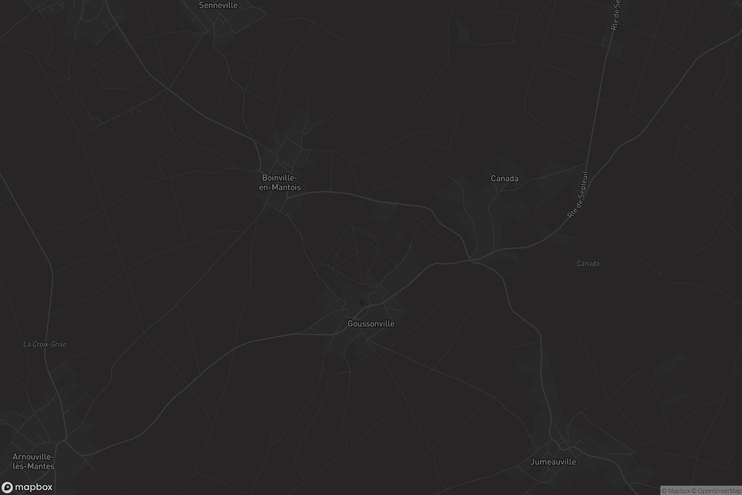 Carte de Goussonville