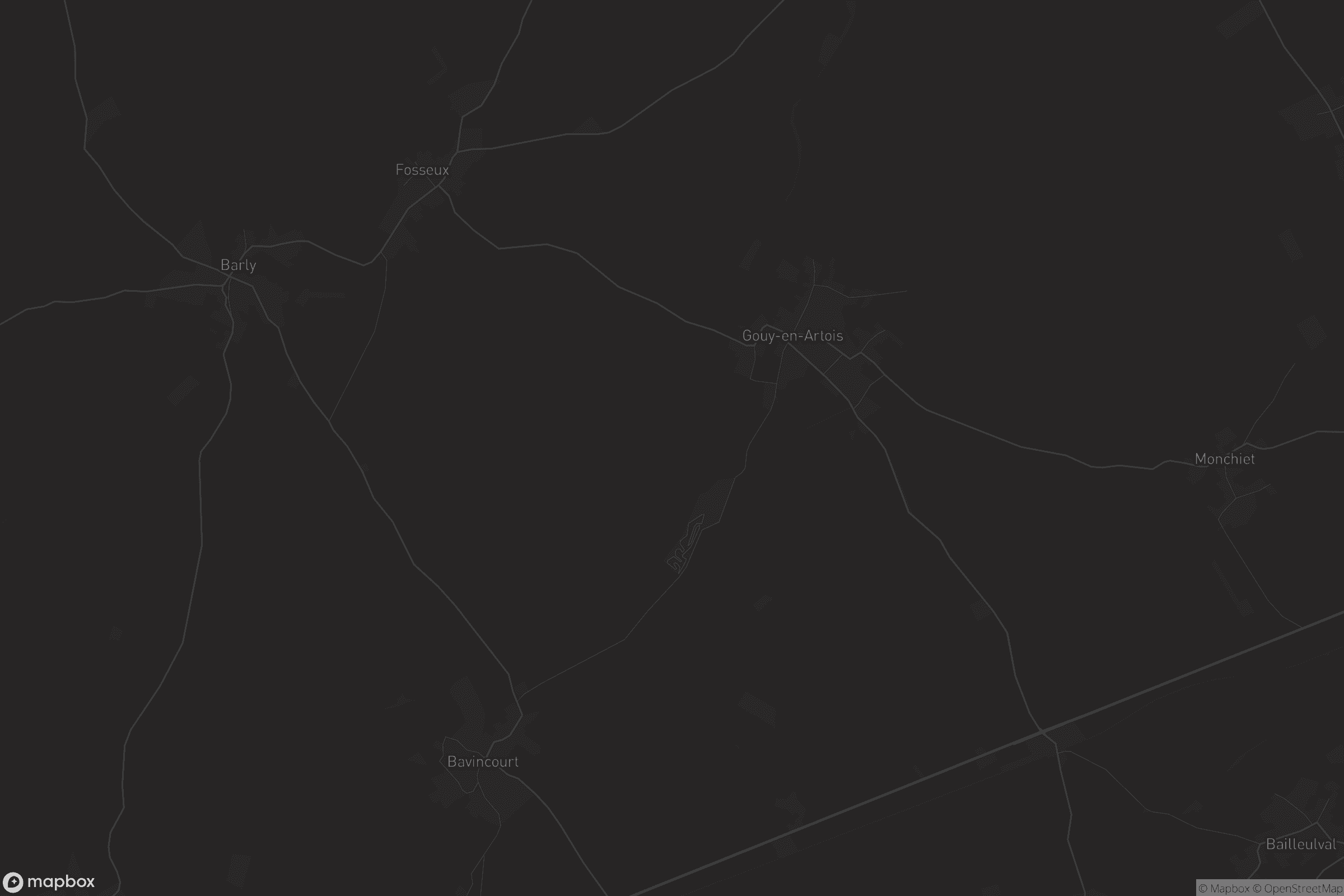 Carte de Gouy-en-Artois