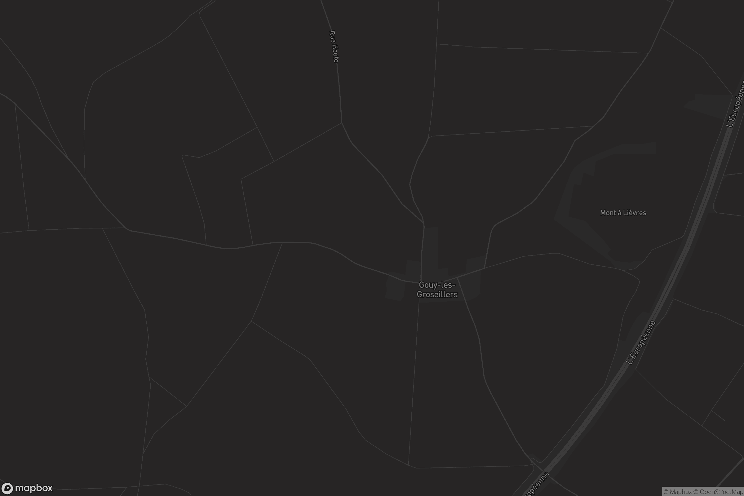 Carte de Gouy-les-Groseillers