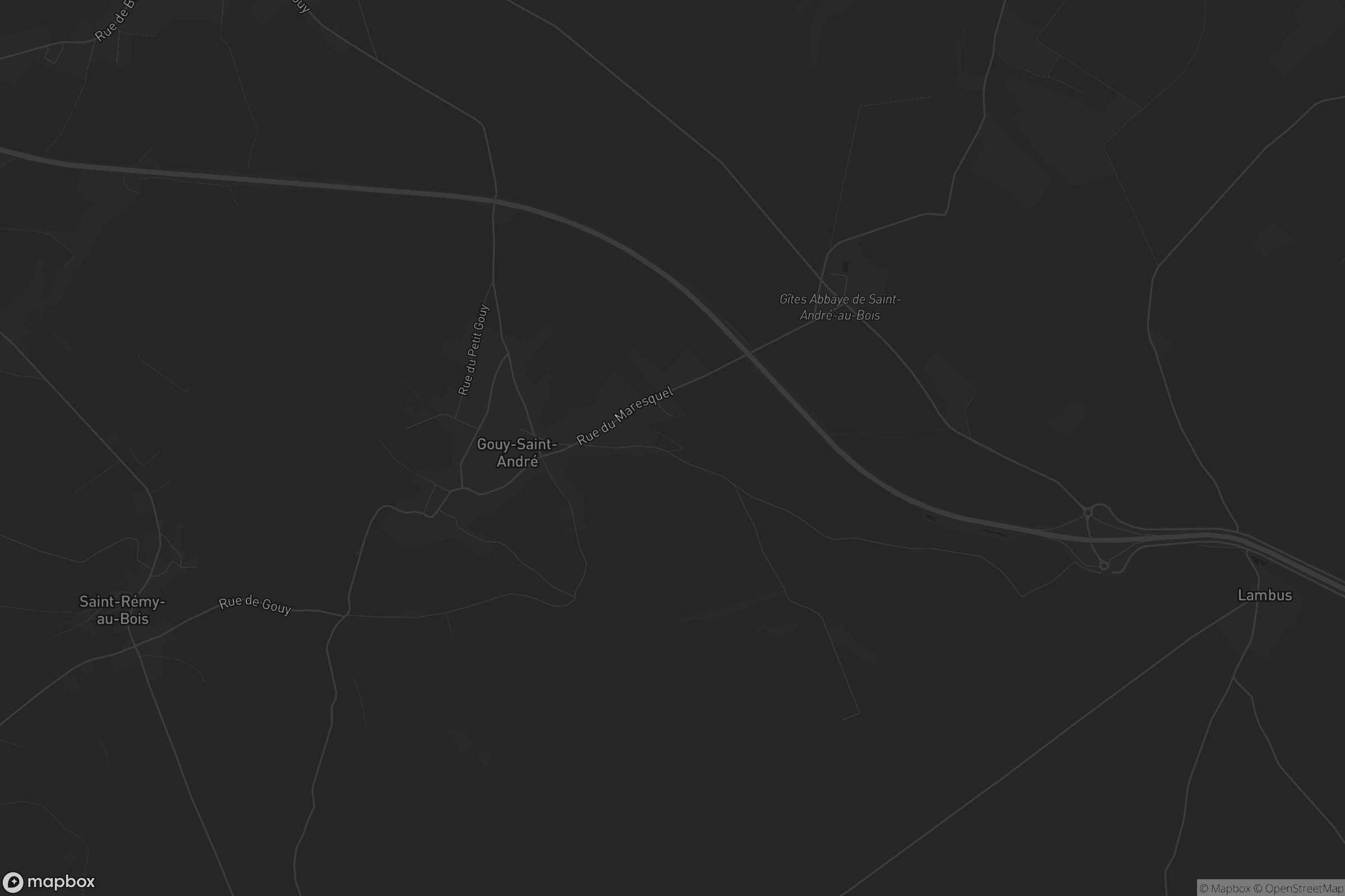 Carte de Gouy-Saint-André