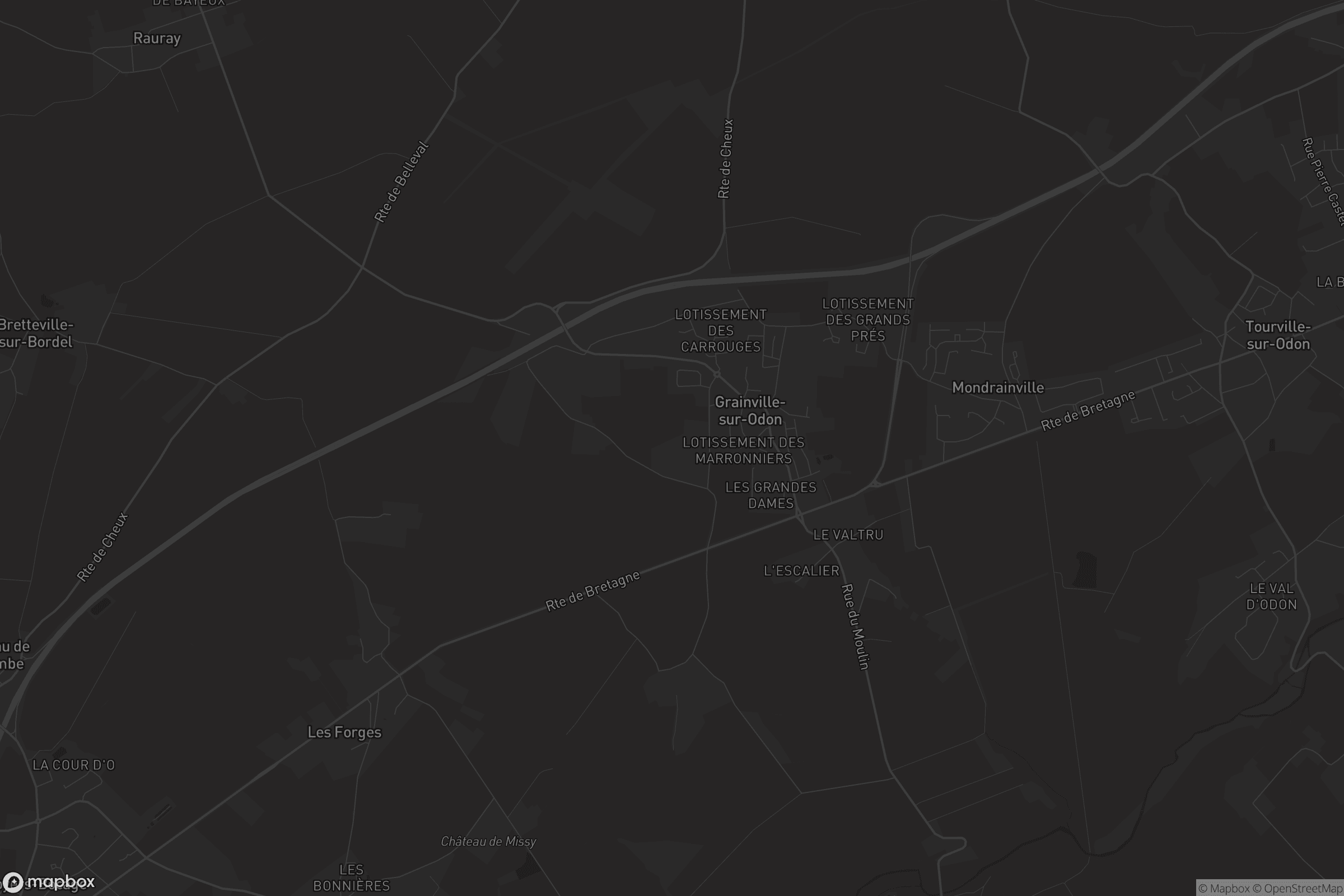 Carte de Grainville-sur-Odon