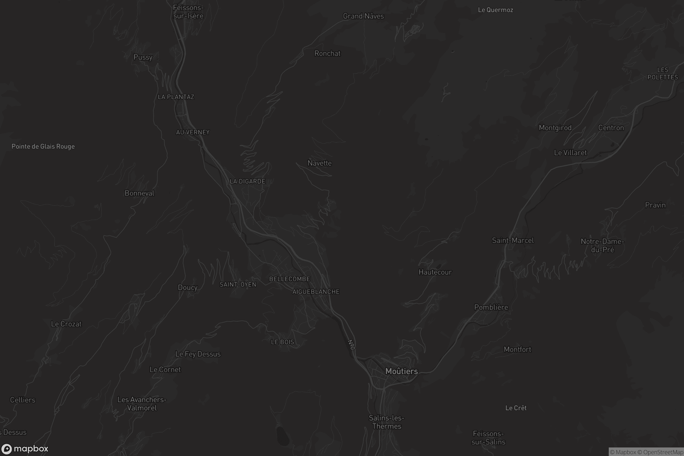 Carte de Grand-Aigueblanche