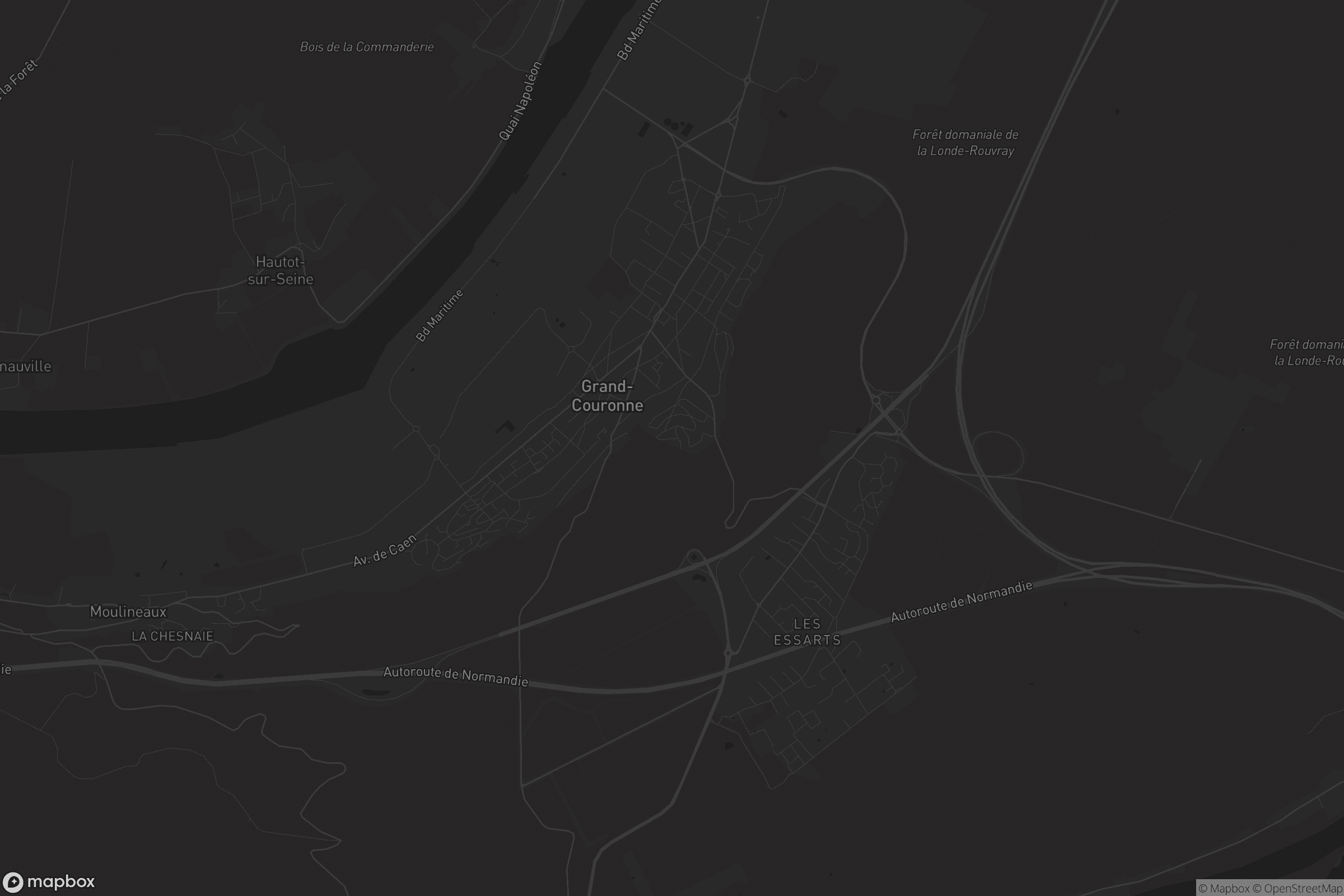 Carte de Grand-Couronne