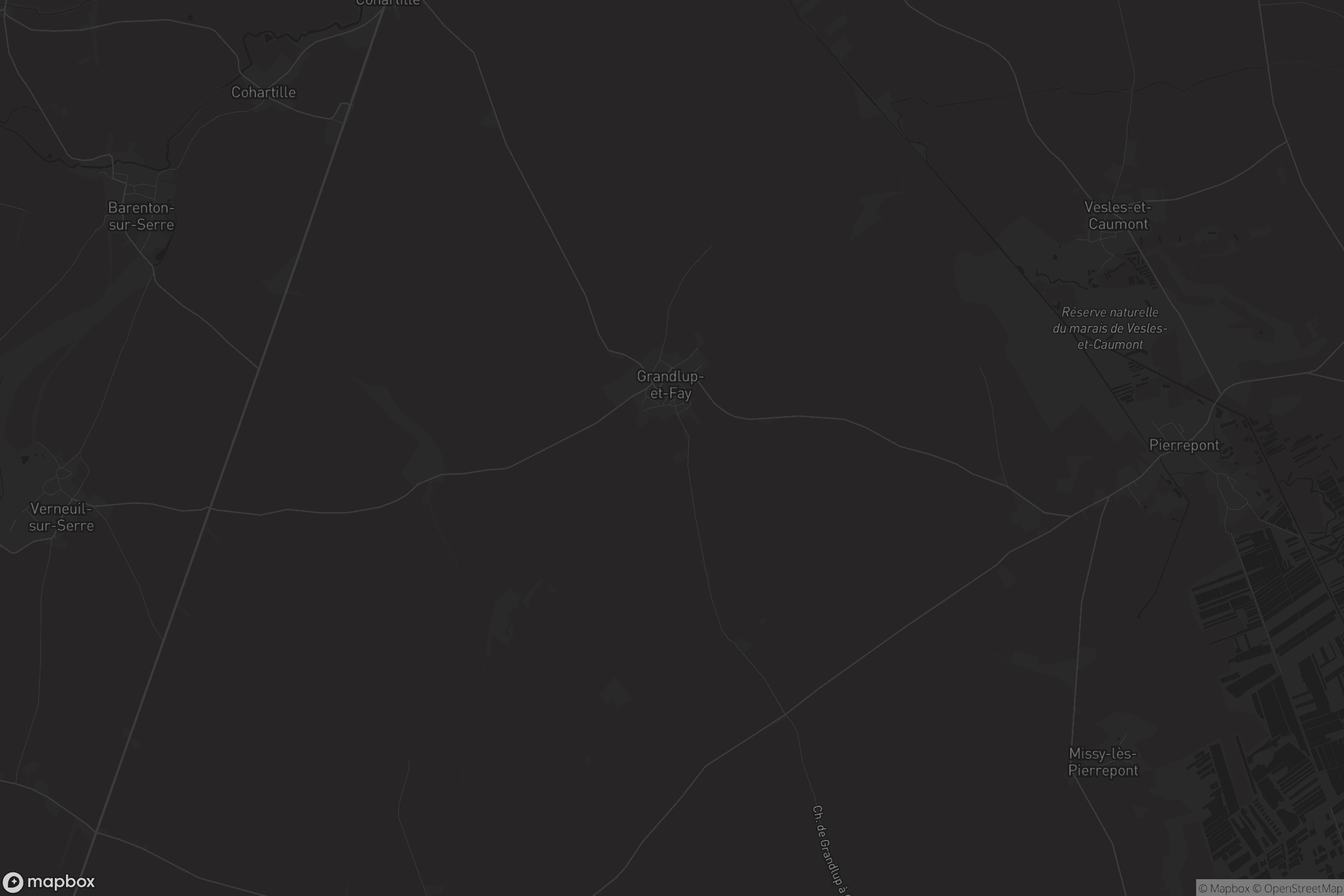 Carte de Grandlup-et-Fay