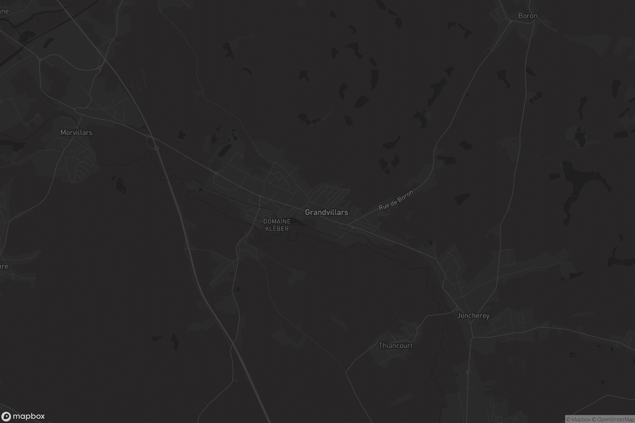 Carte de Grandvillars