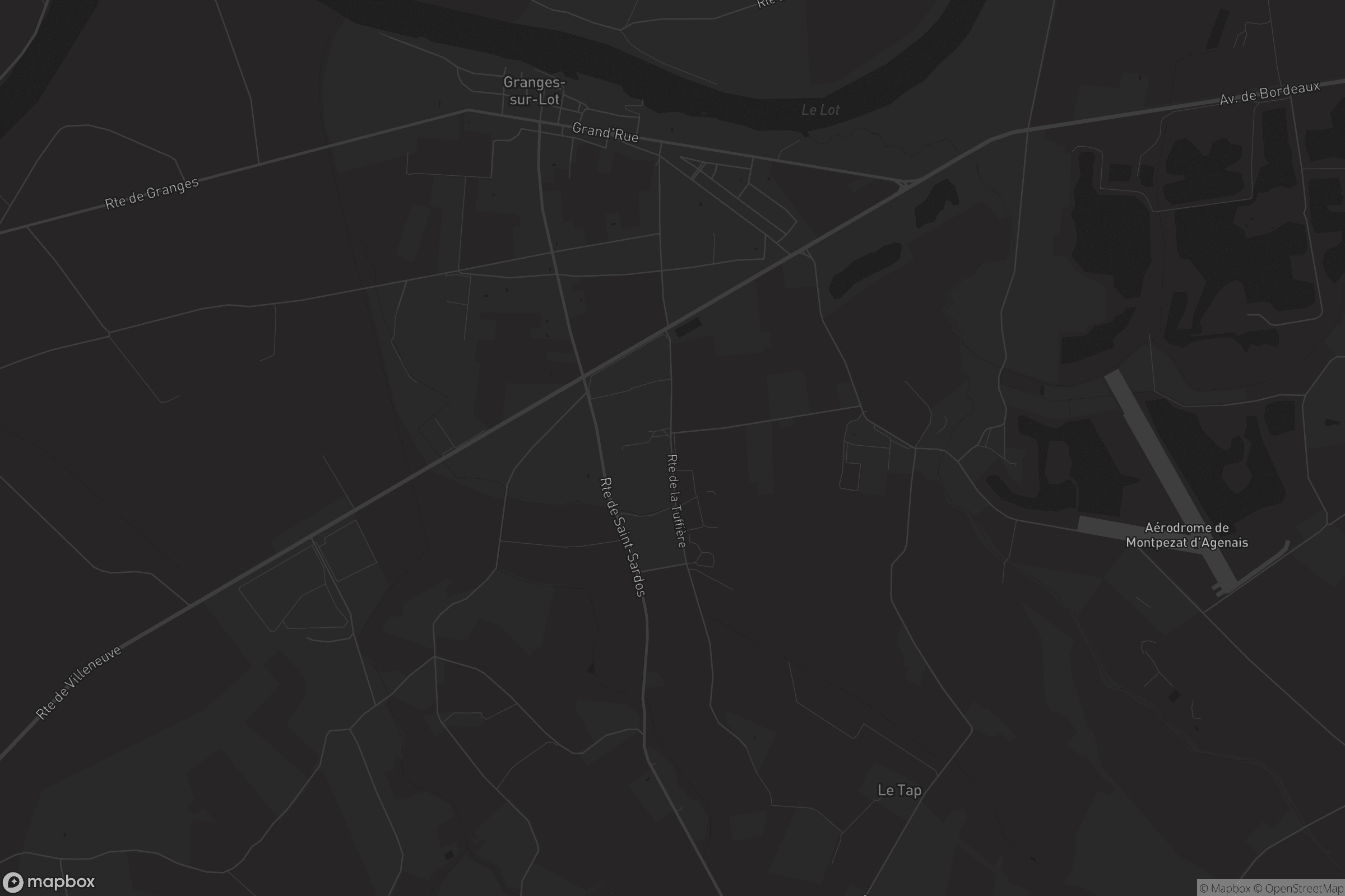 Carte de Granges-sur-Lot