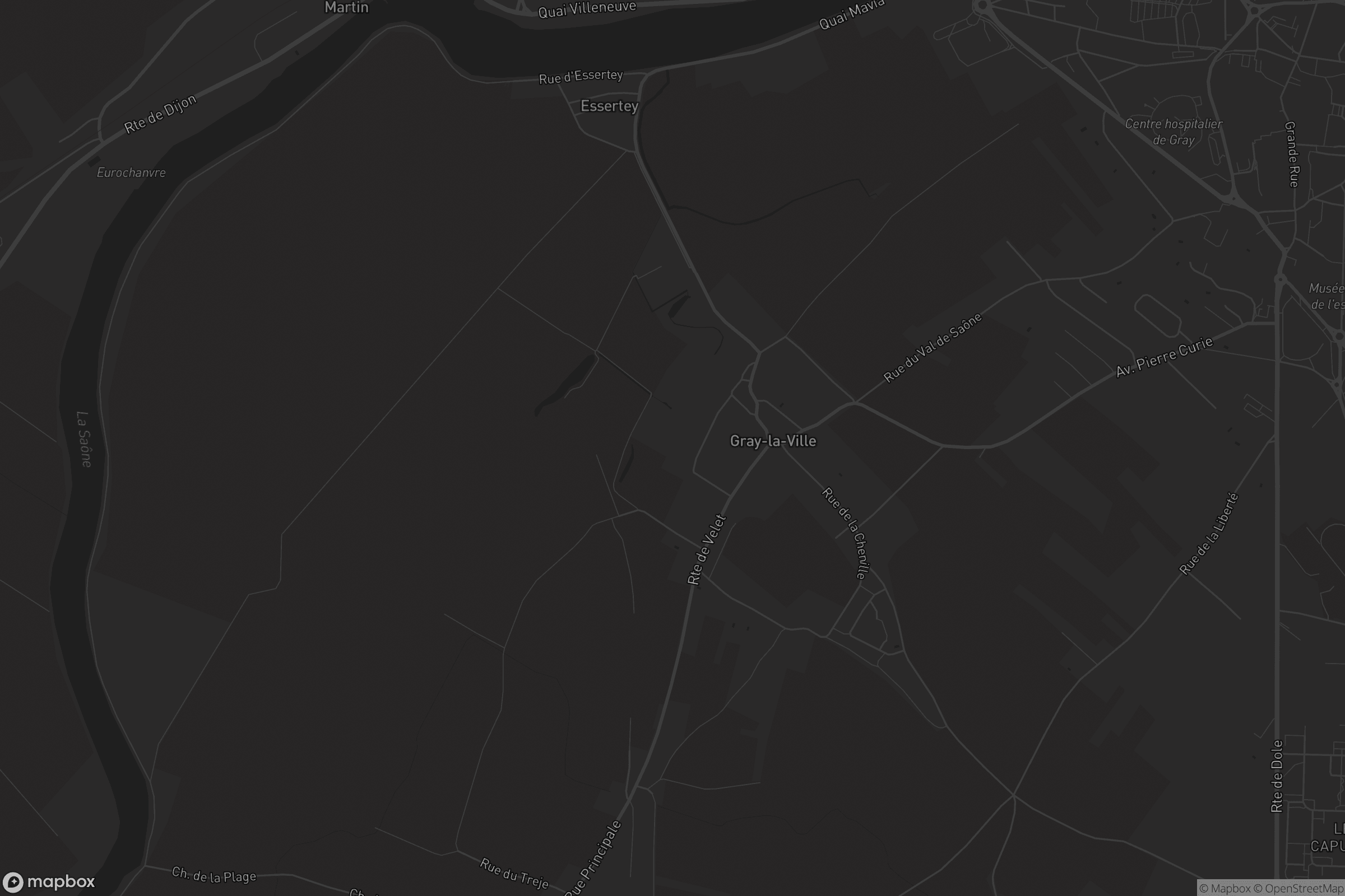 Carte de Gray-la-Ville