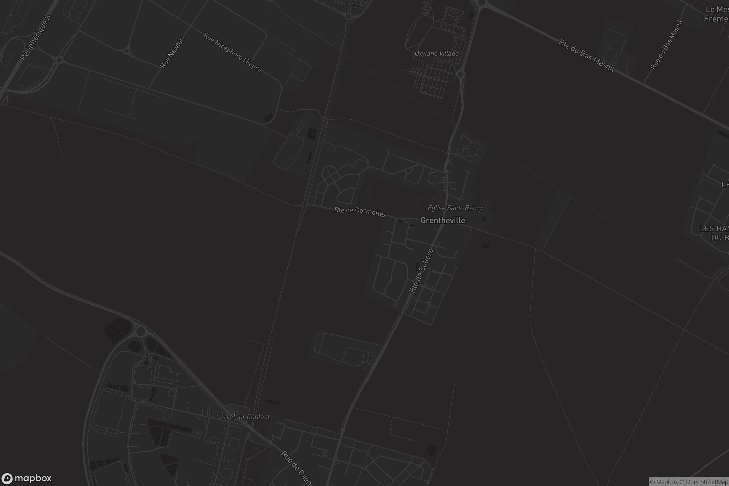 Carte de Grentheville