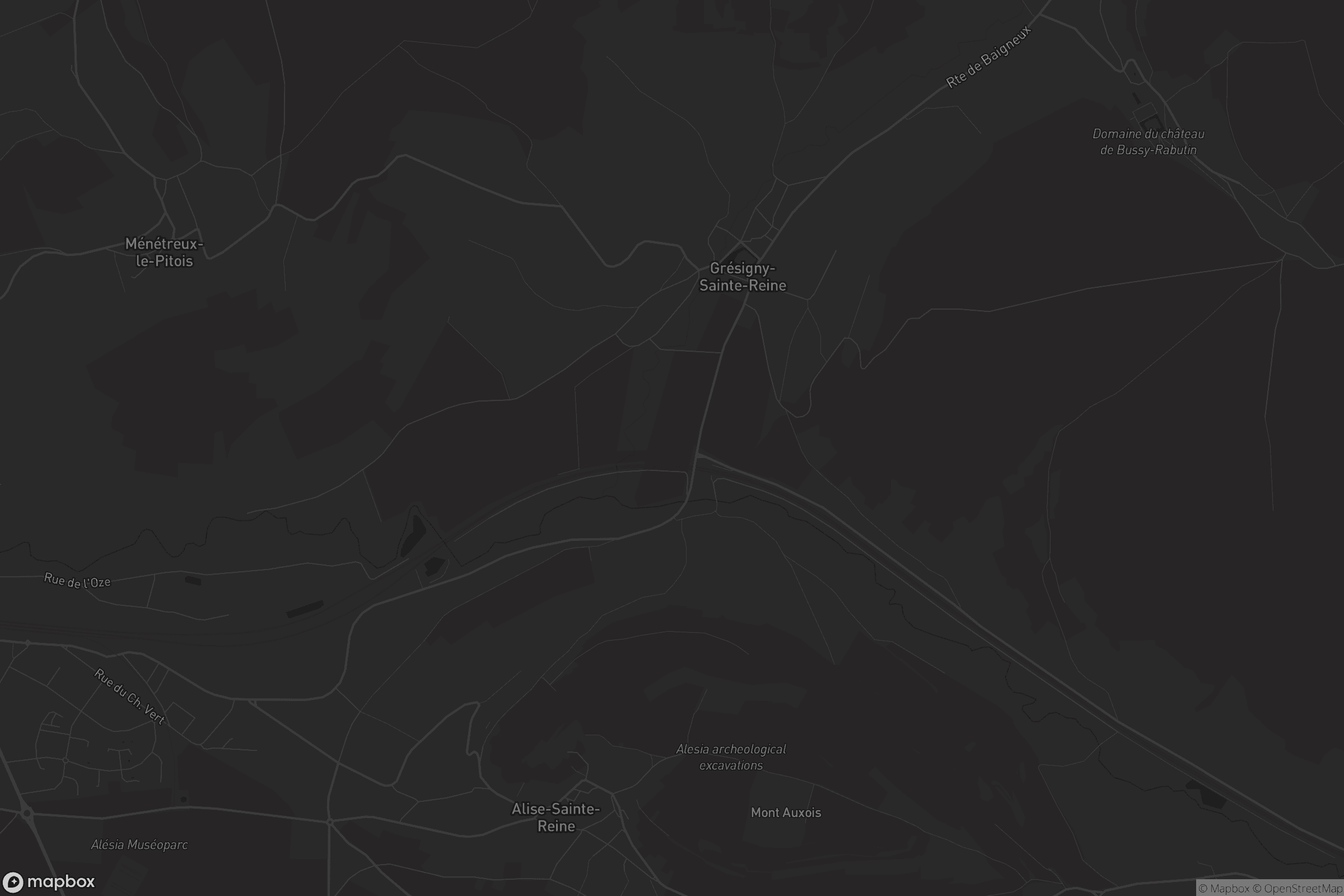 Carte de Grésigny-Sainte-Reine