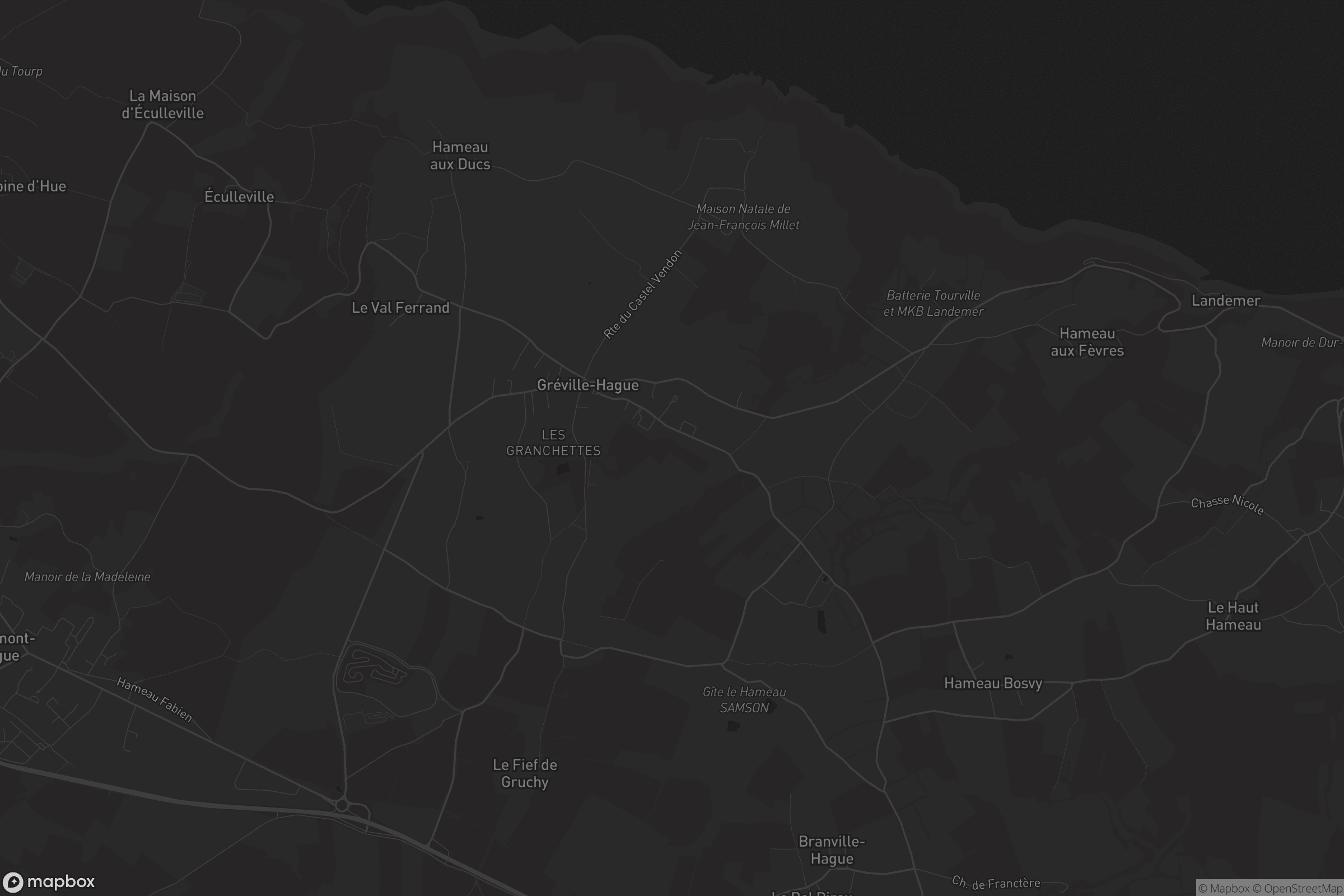 Carte de Gréville-Hague