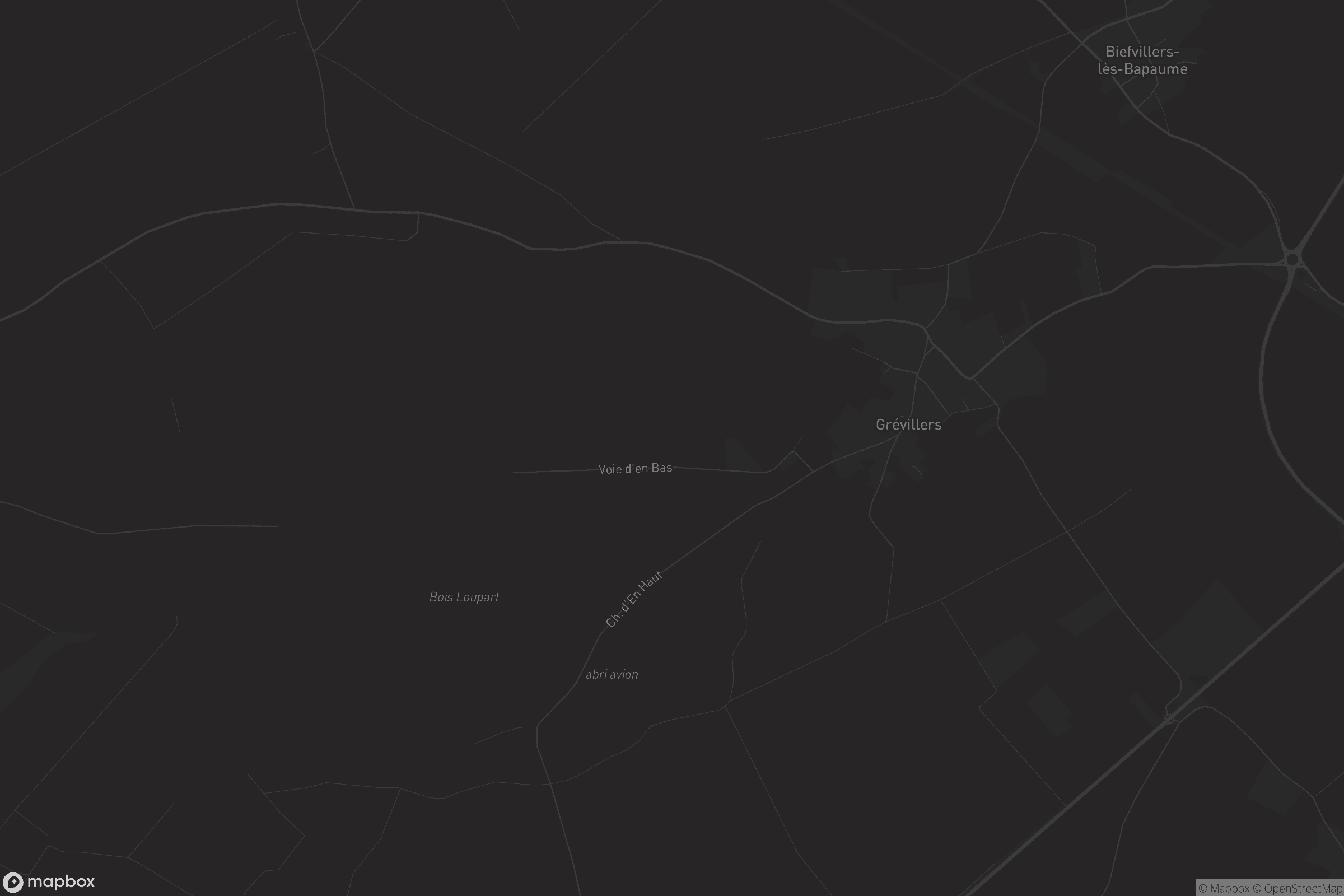 Carte de Grévillers