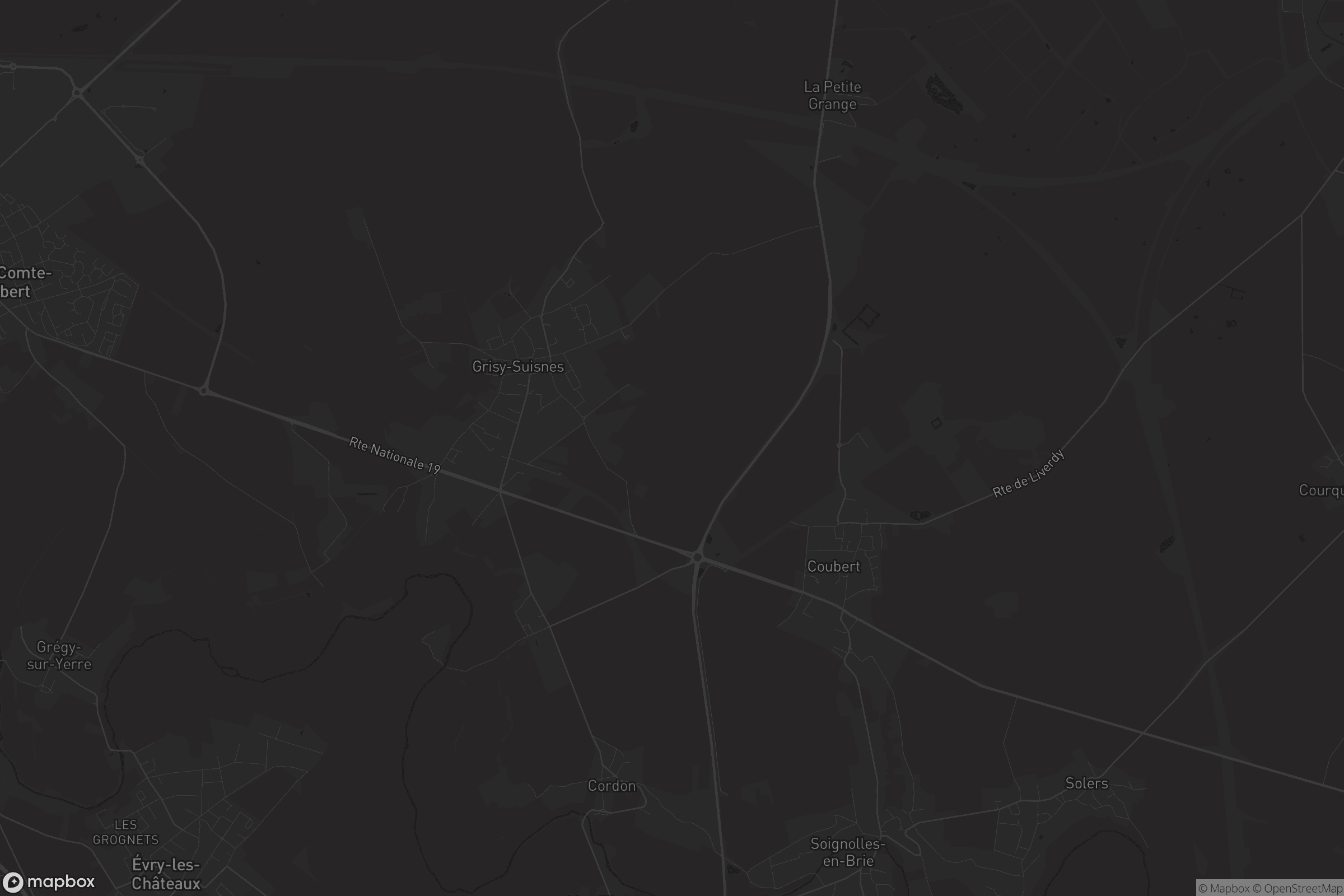 Carte de Grisy-Suisnes