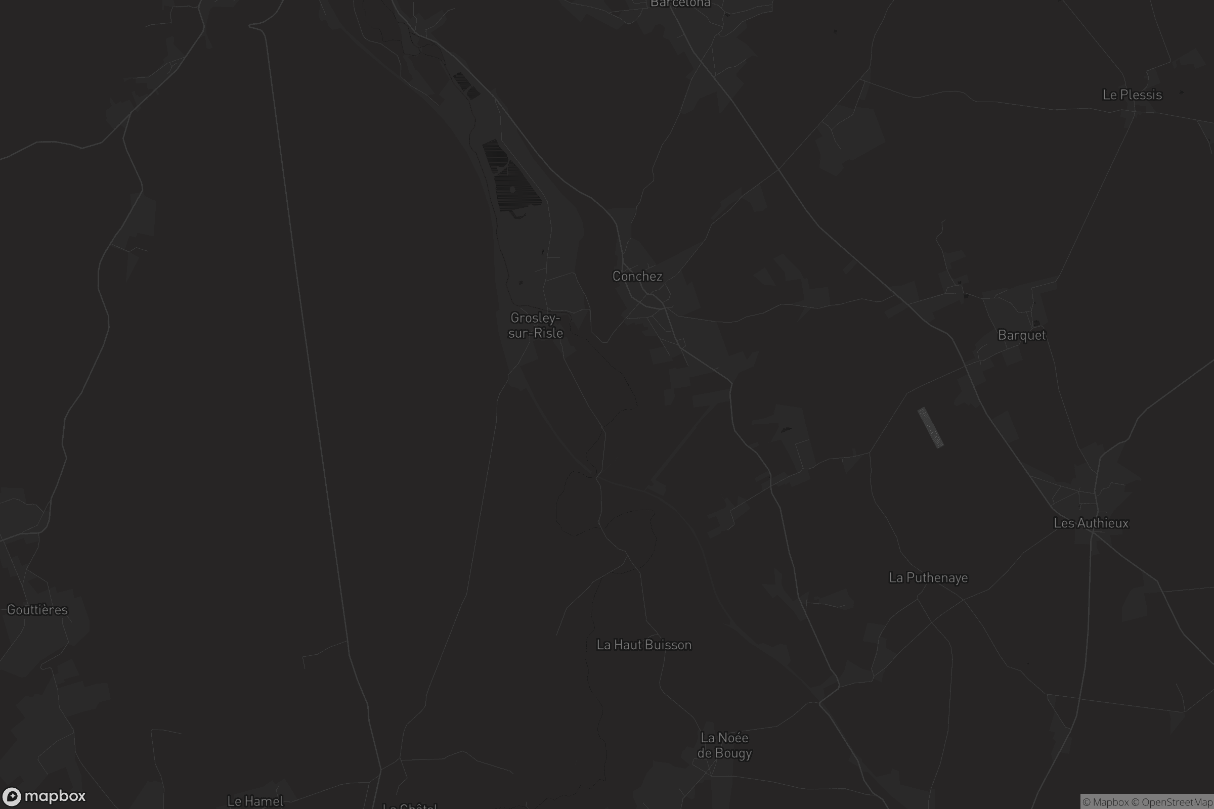 Carte de Grosley-sur-Risle