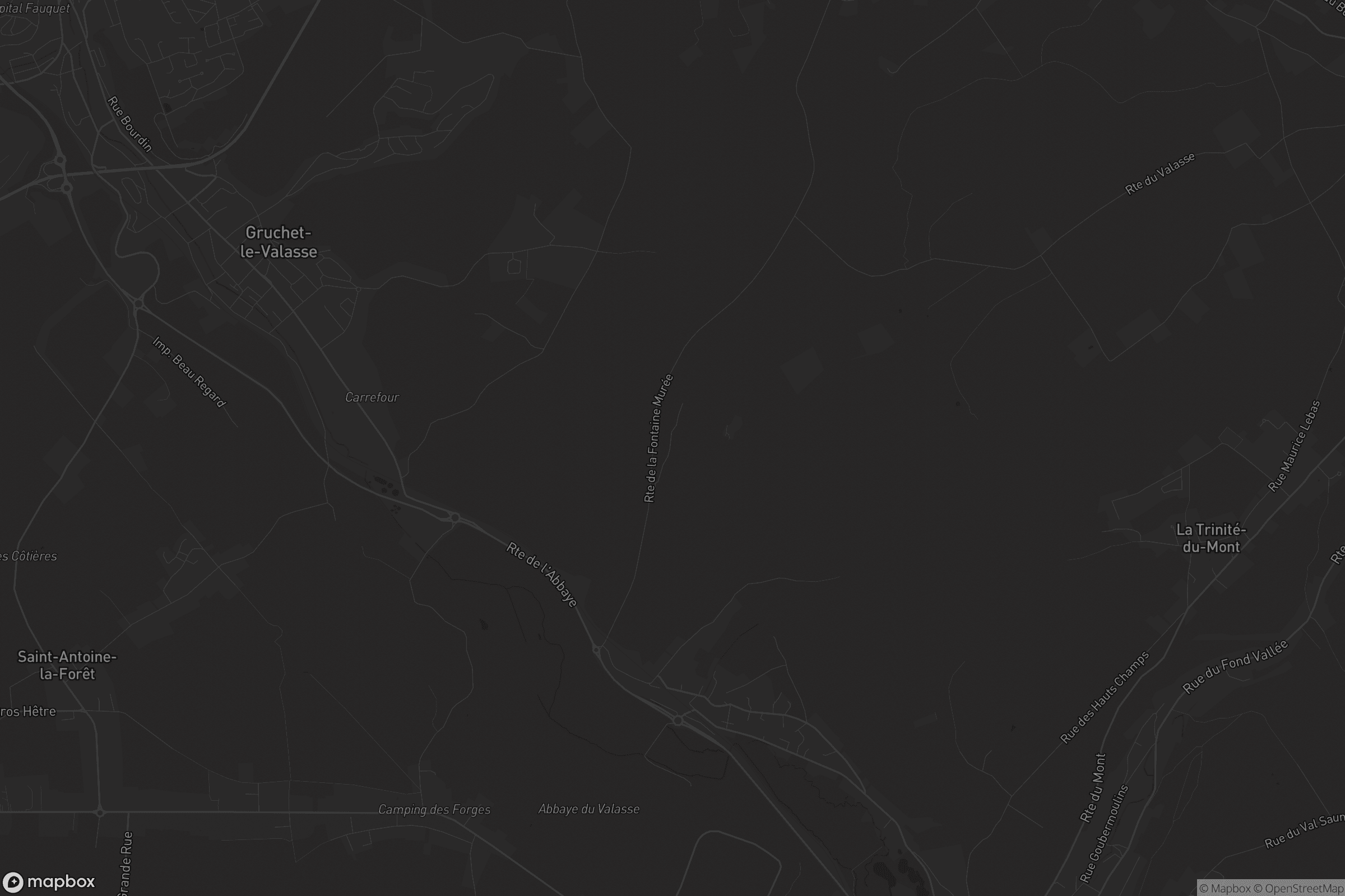 Carte de Gruchet-le-Valasse