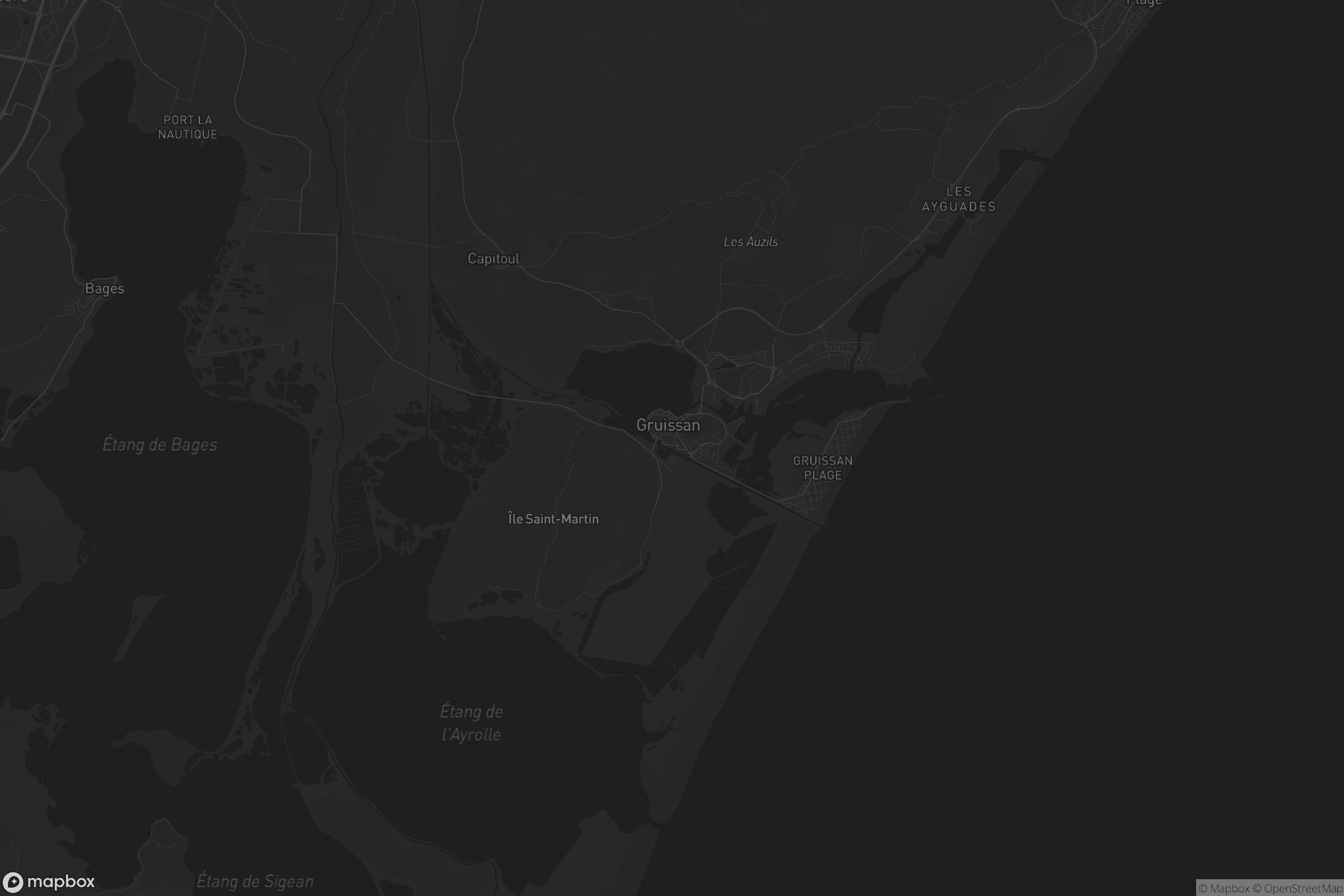 Carte de Gruissan