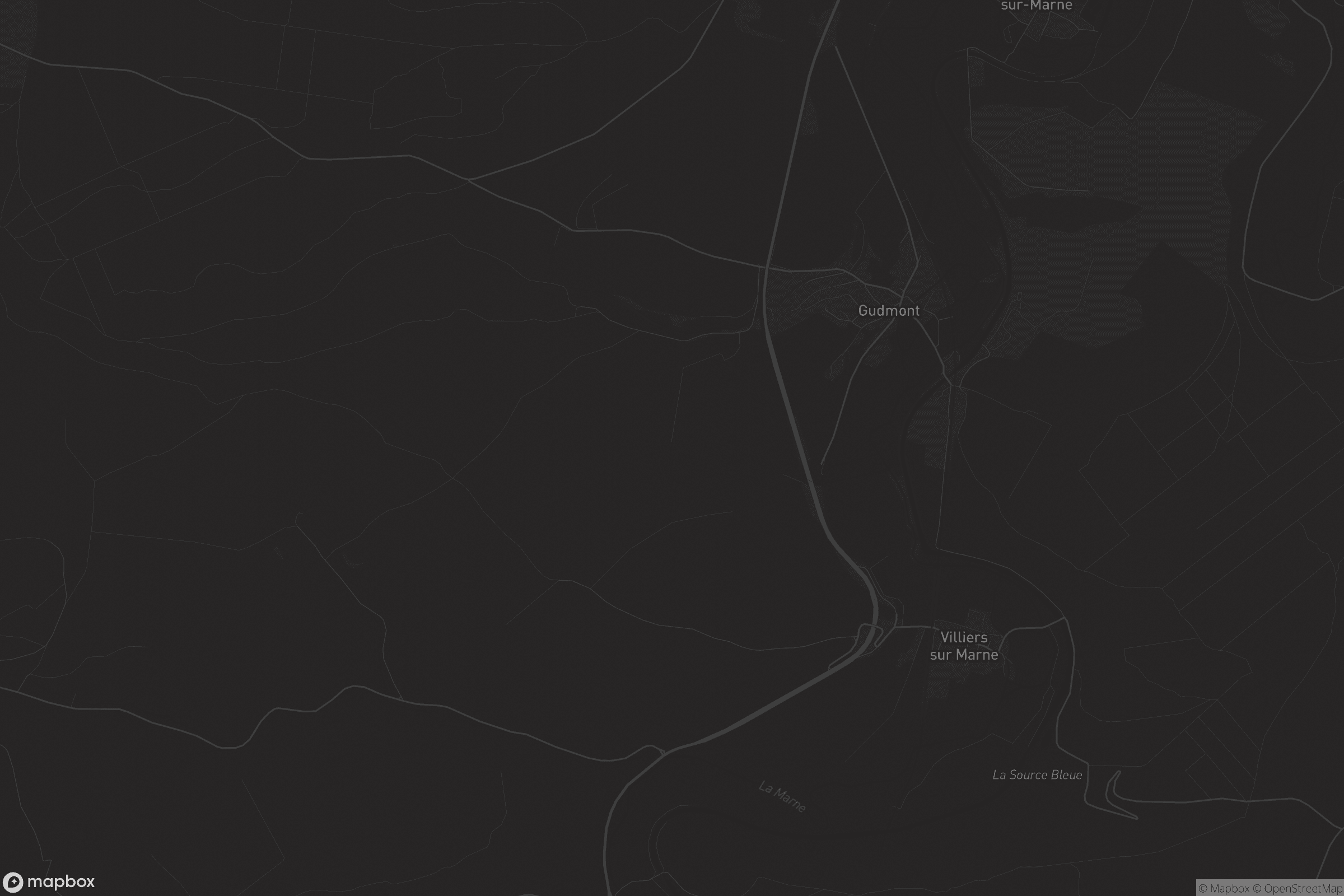 Carte de Gudmont-Villiers