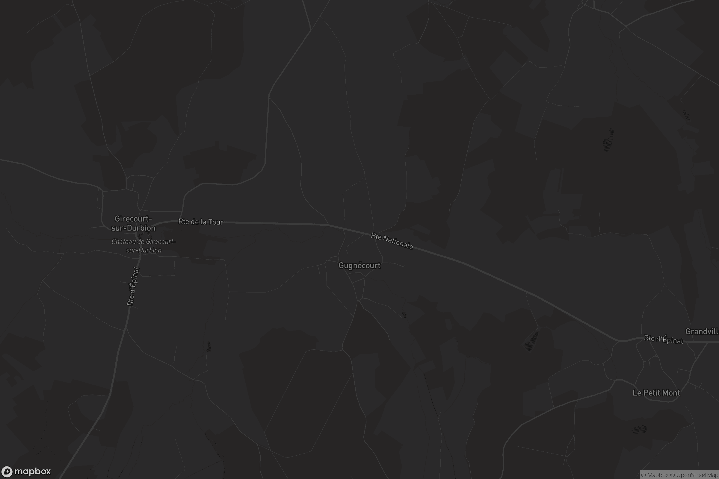 Carte de Gugnécourt