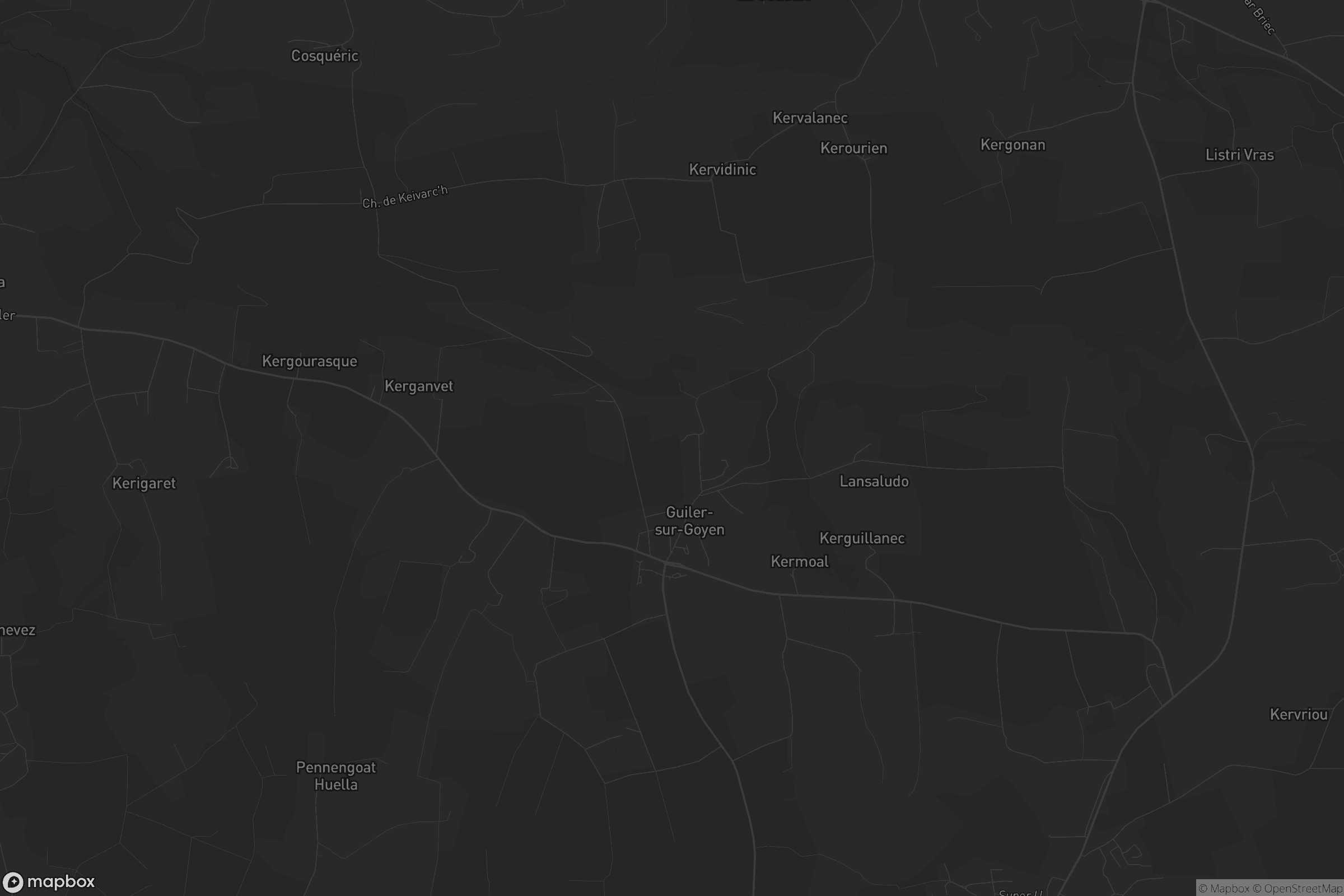 Carte de Guiler-sur-Goyen