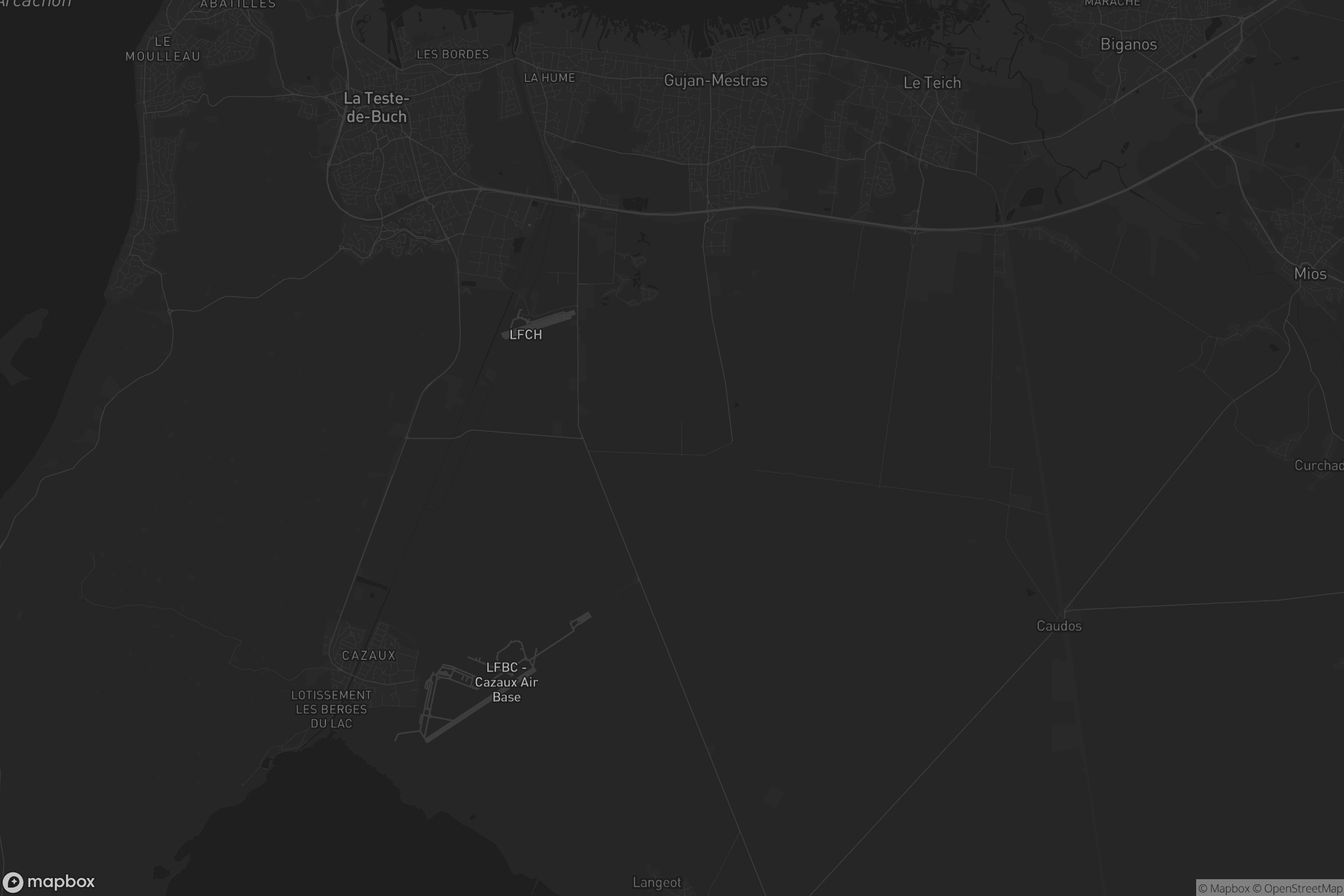 Carte de Gujan-Mestras