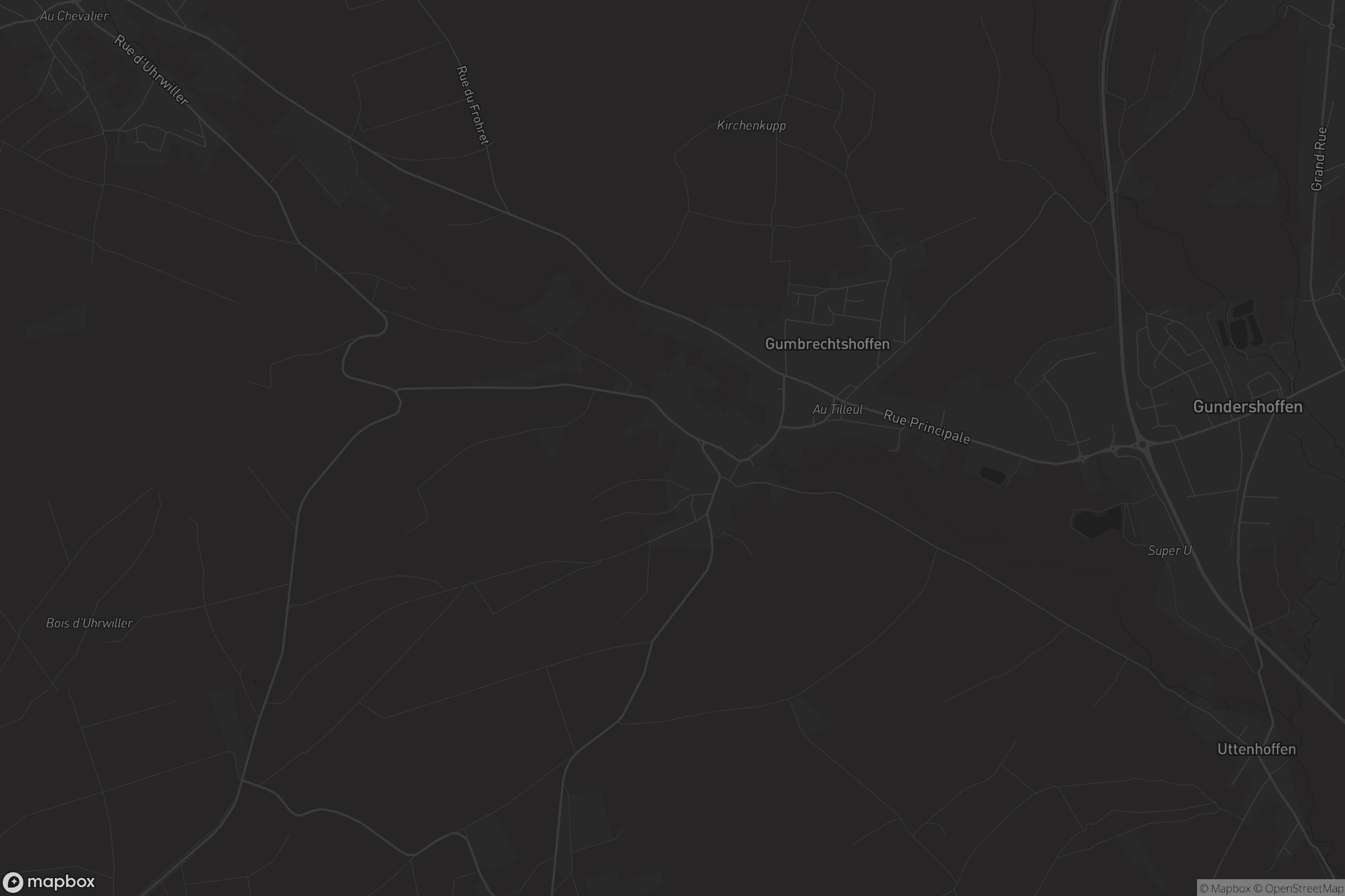 Carte de Gumbrechtshoffen