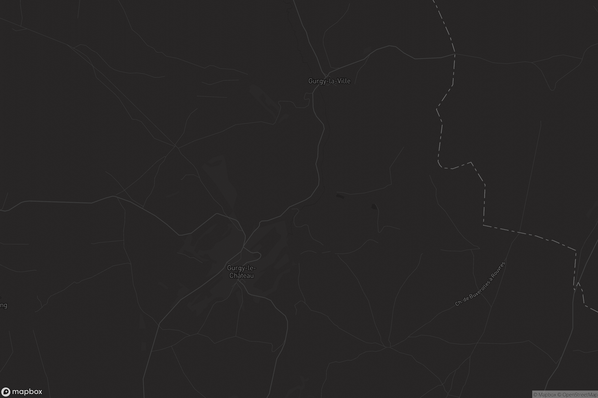 Carte de Gurgy-le-Château
