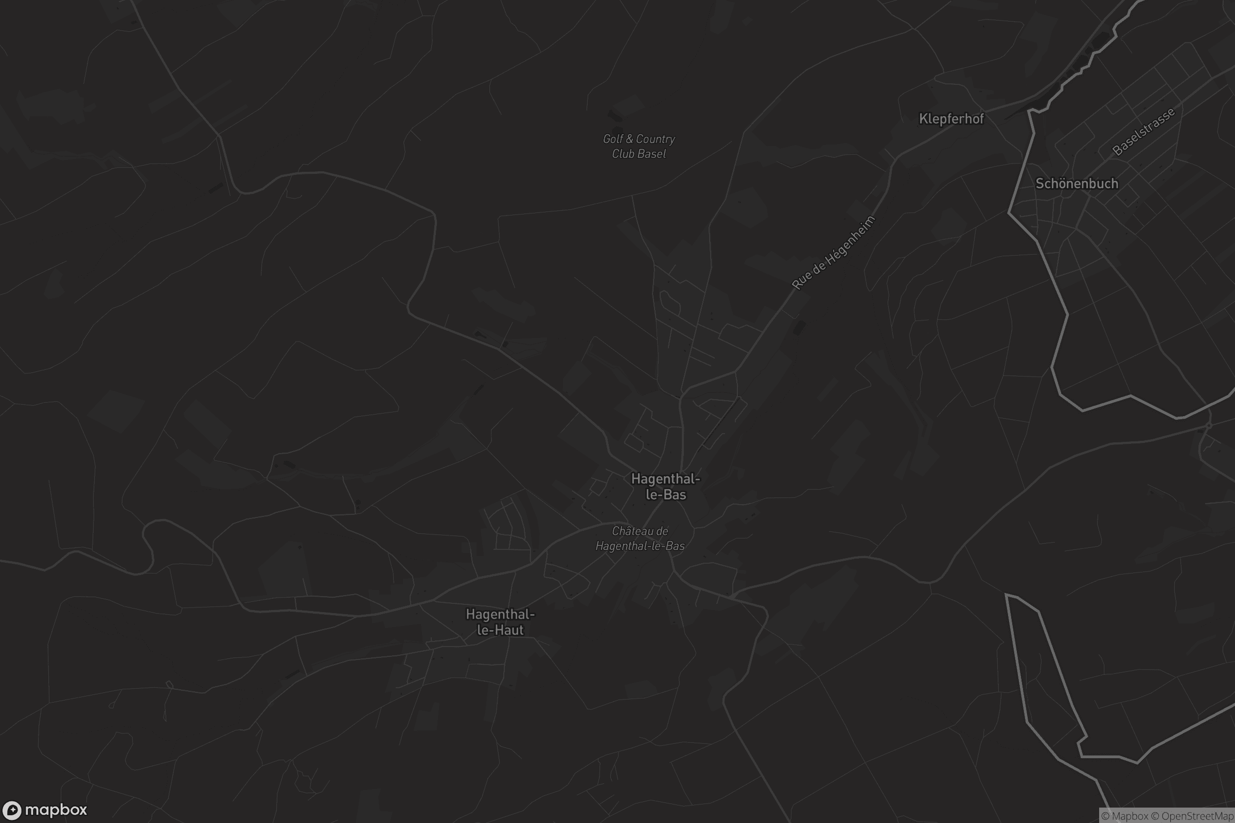 Carte de Hagenthal-le-Bas