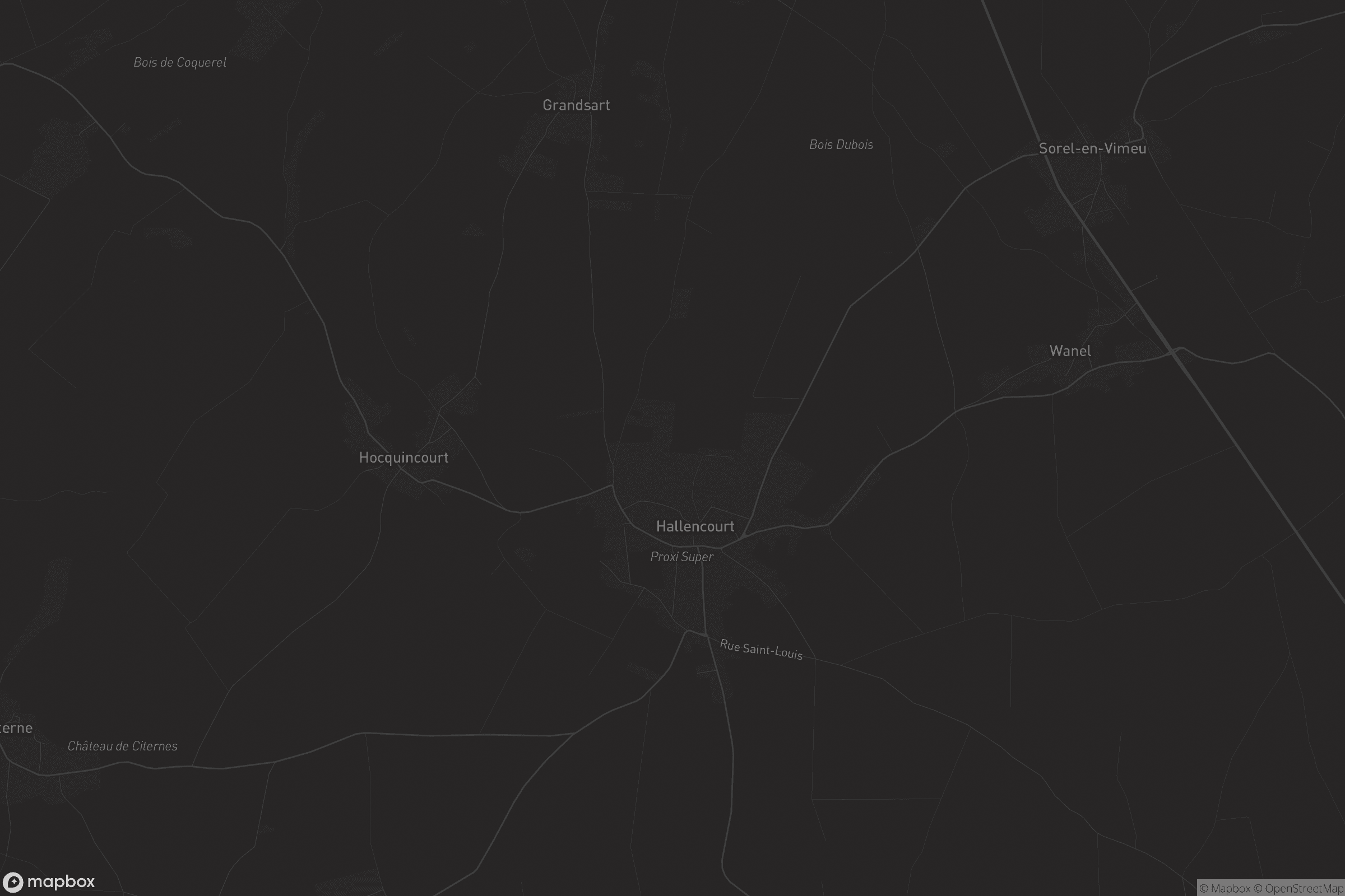 Carte de Hallencourt