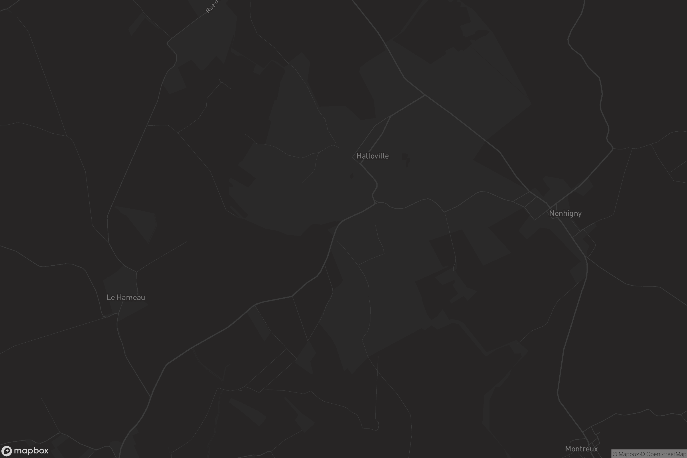 Carte de Halloville