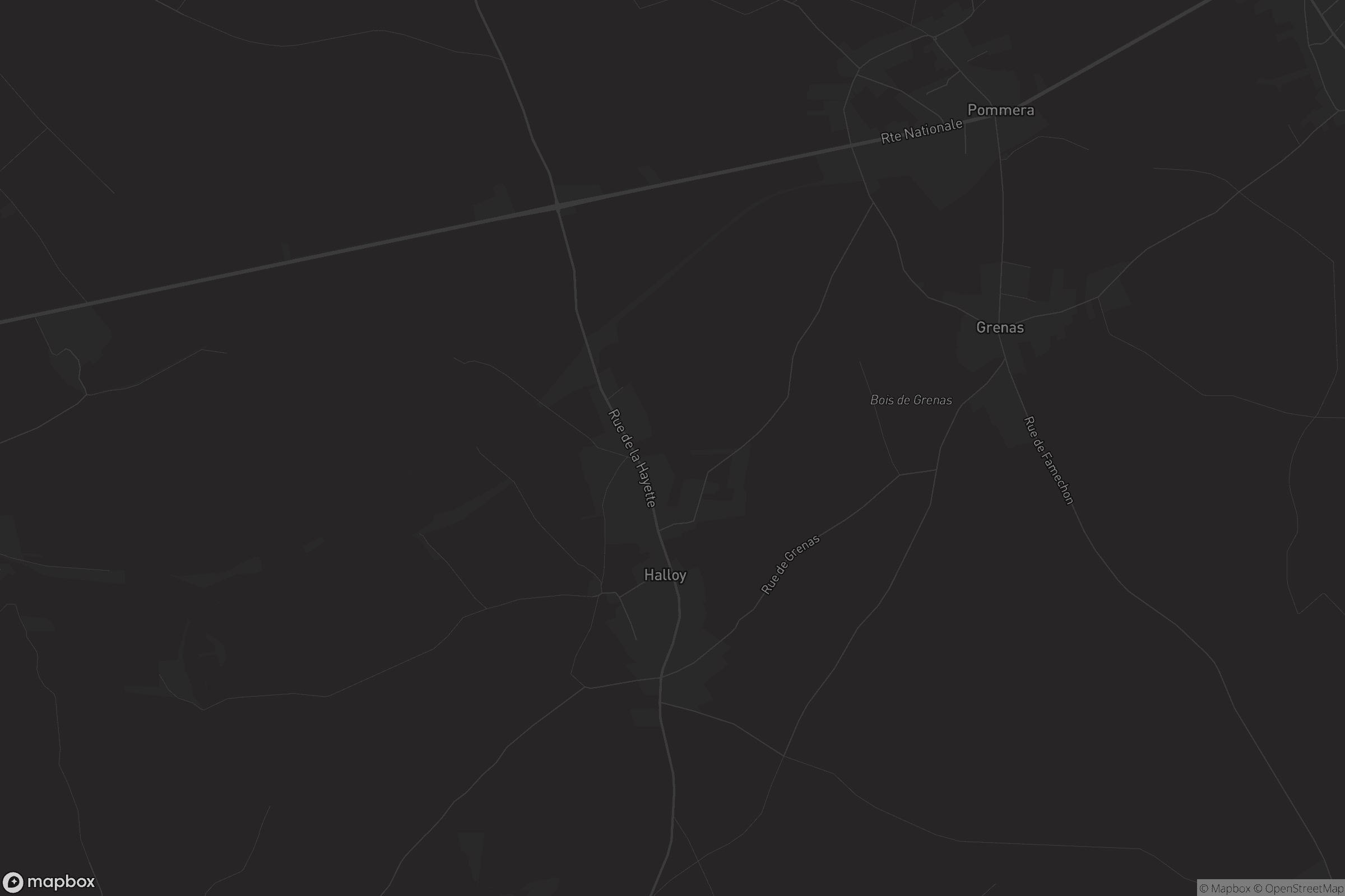 Carte de Halloy