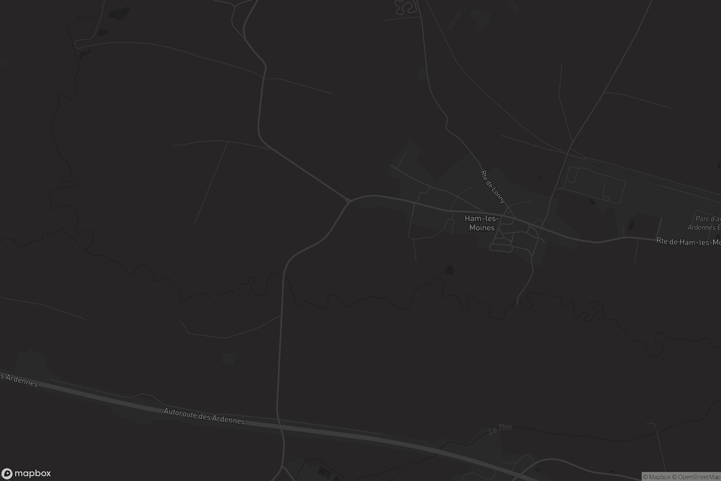 Carte de Ham-les-Moines