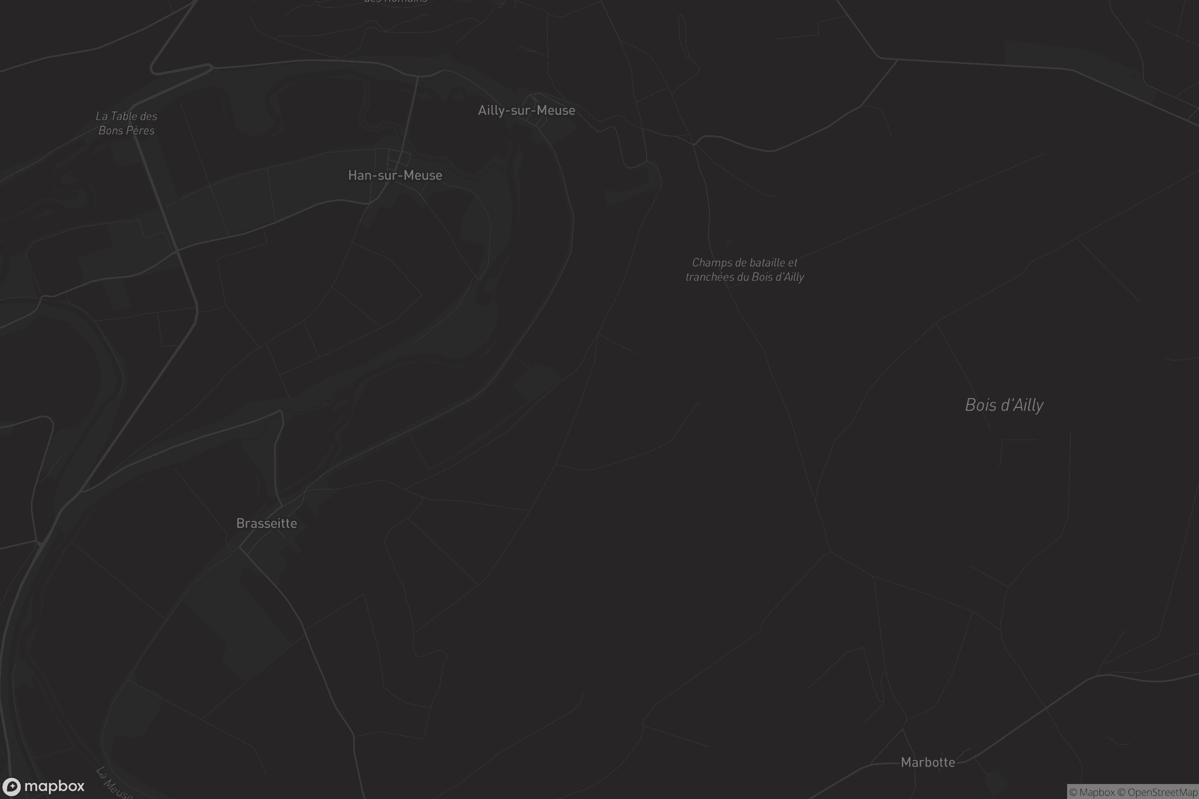 Carte de Han-sur-Meuse