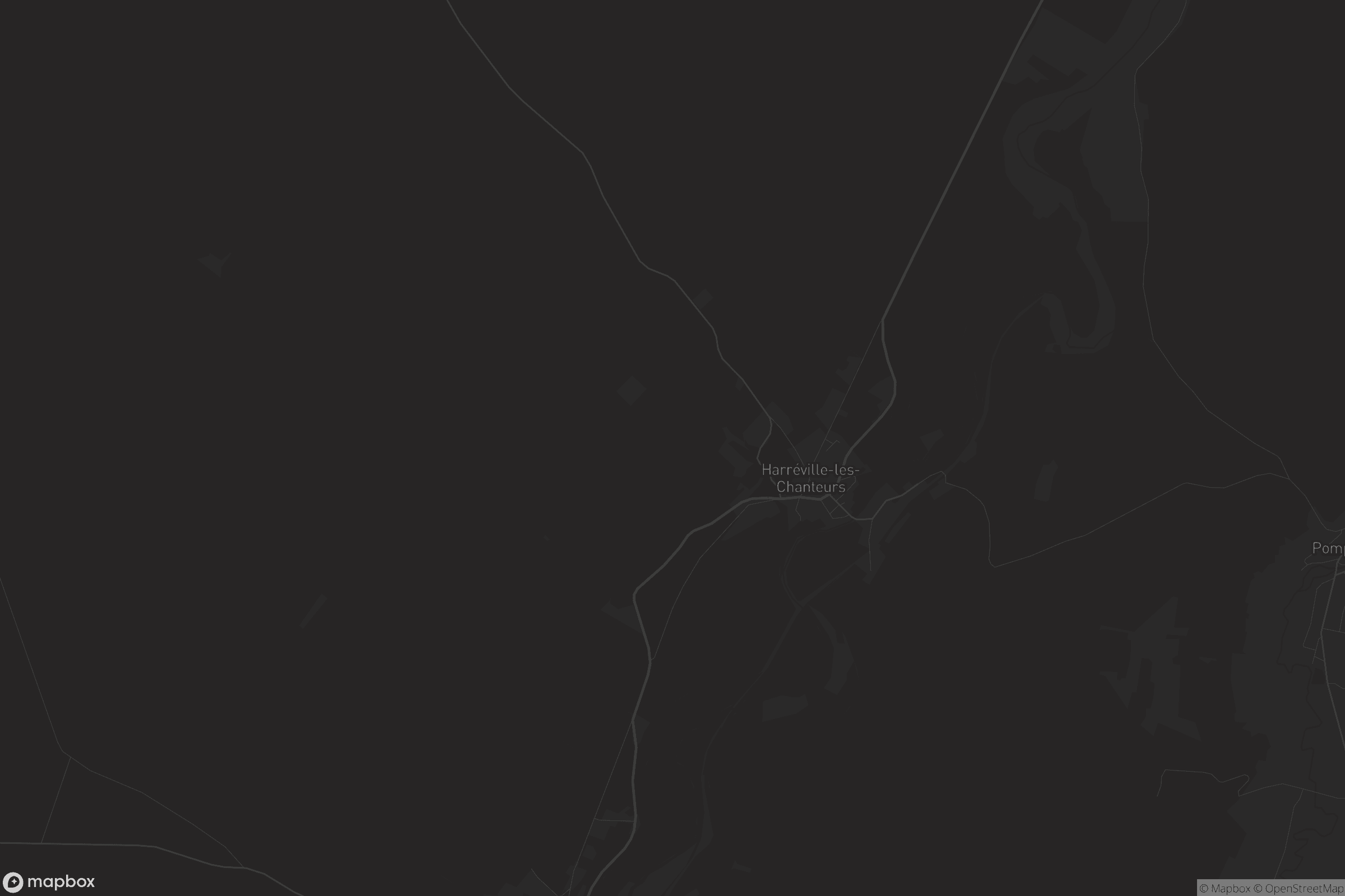 Carte de Harréville-les-Chanteurs