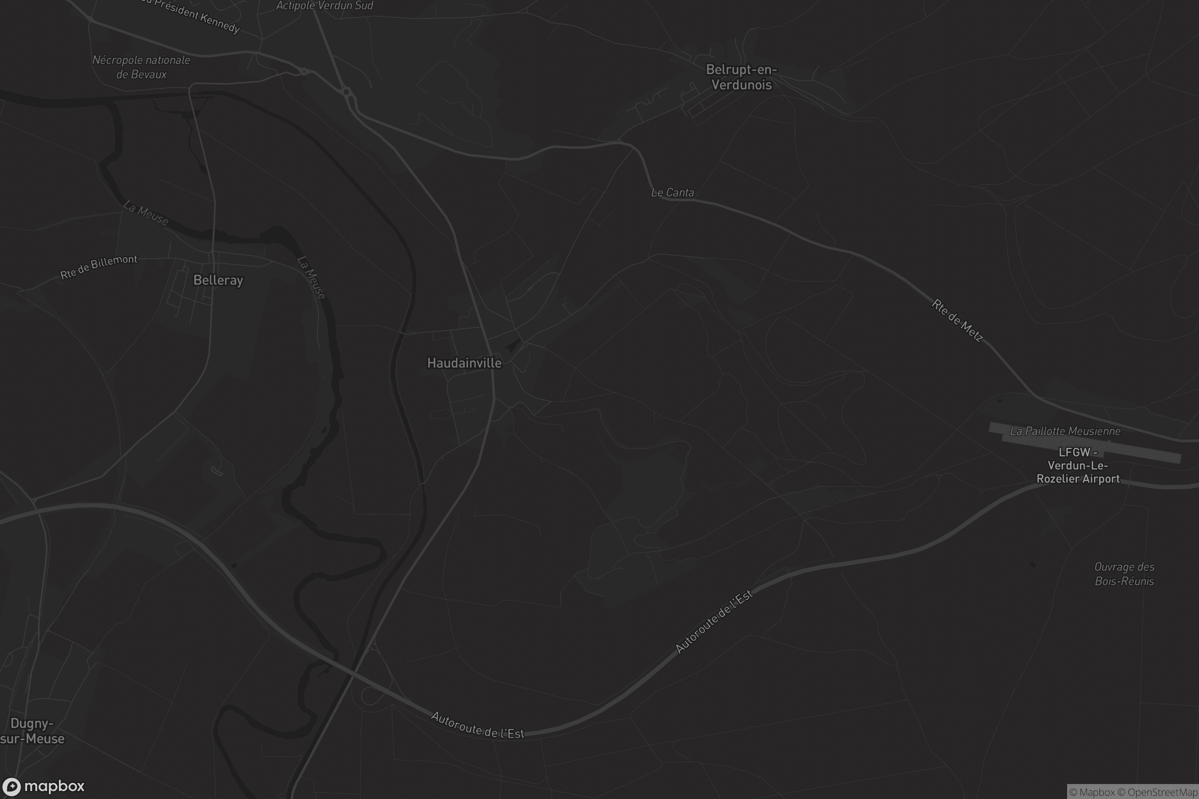 Carte de Haudainville