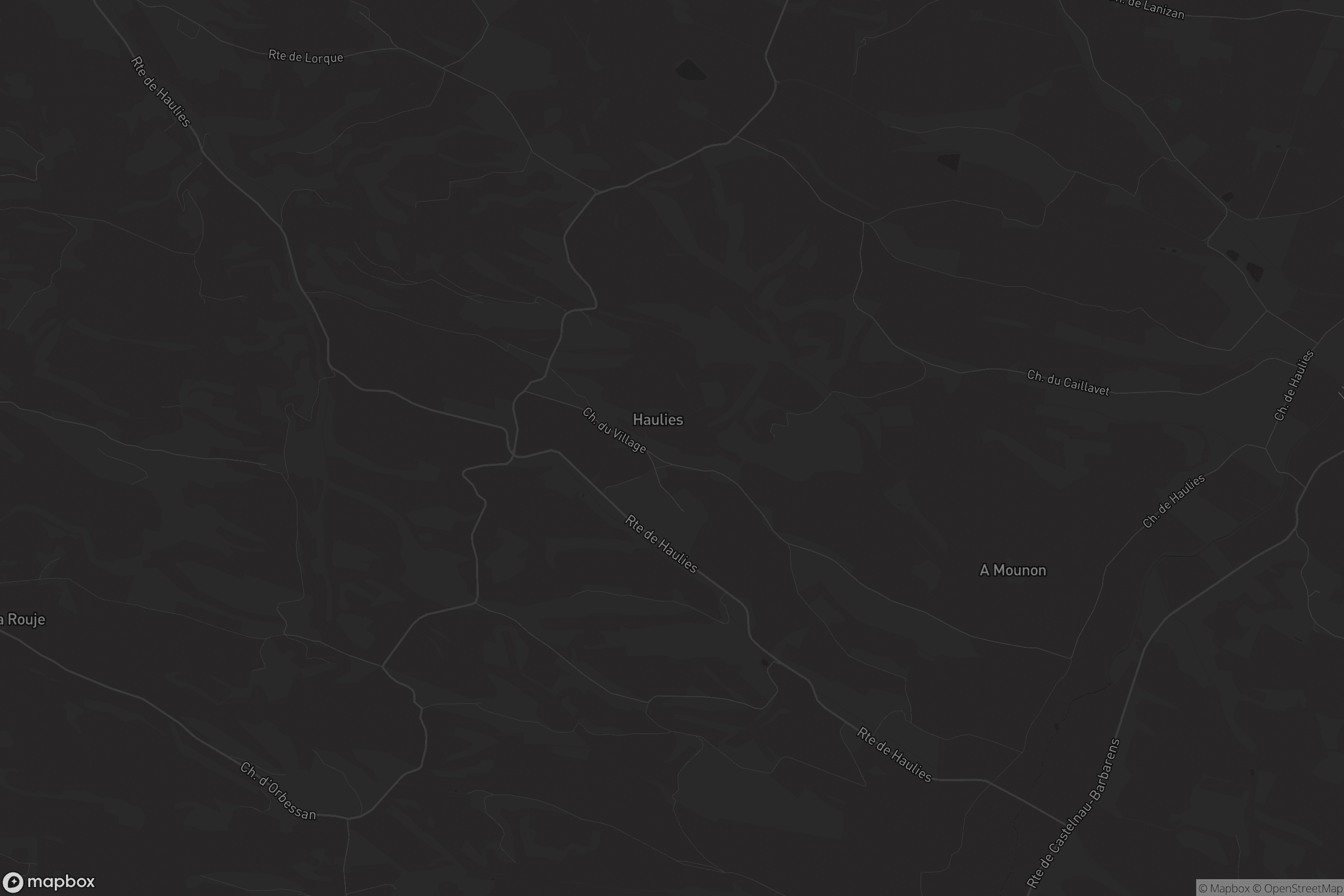 Carte de Haulies