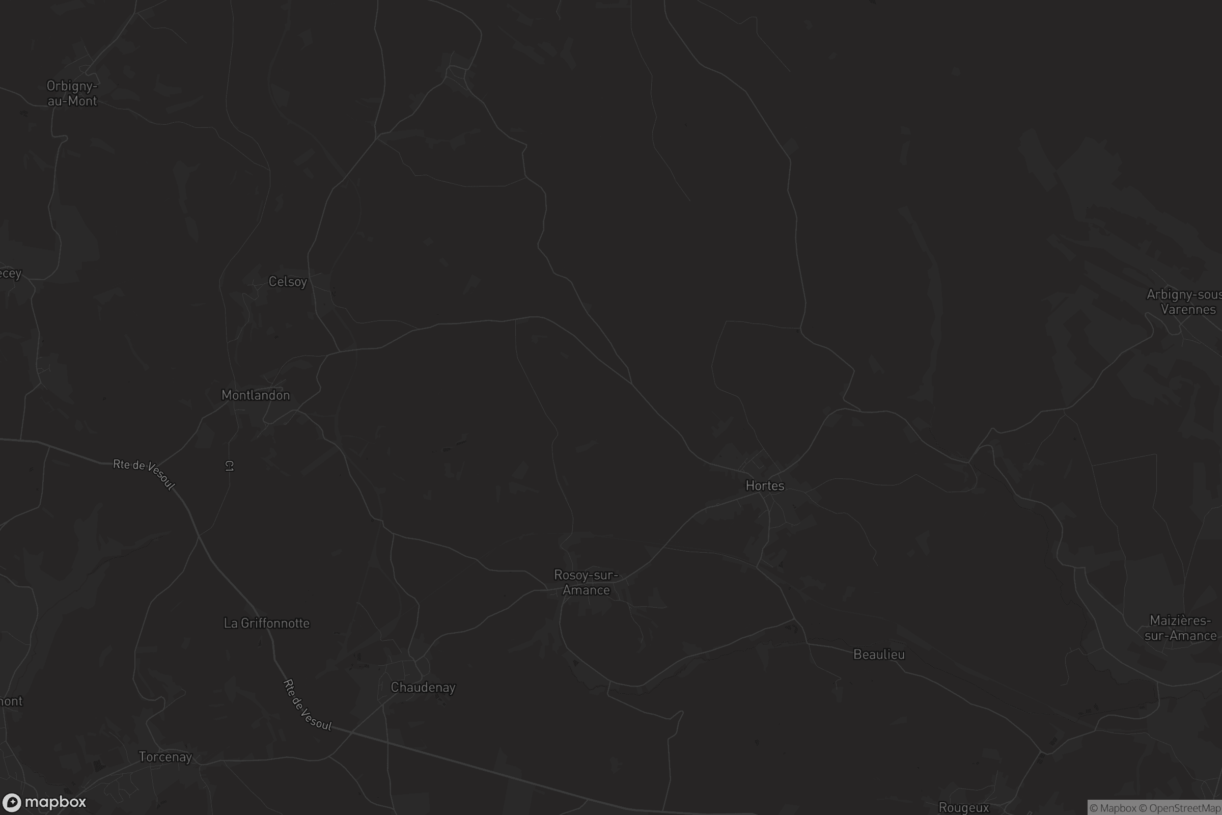 Carte de Haute-Amance