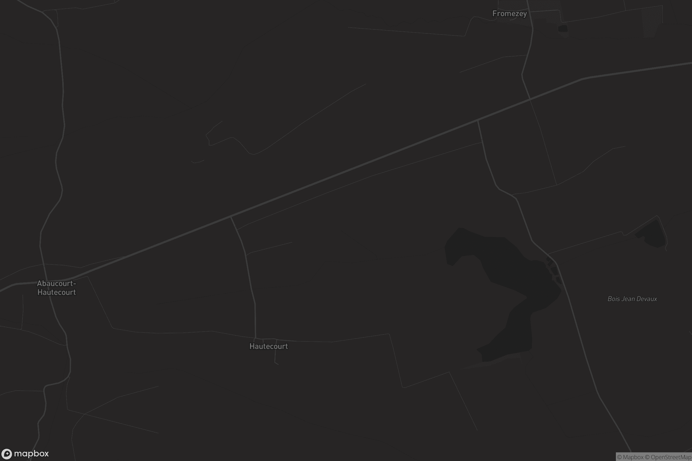 Carte de Hautecourt-lès-Broville