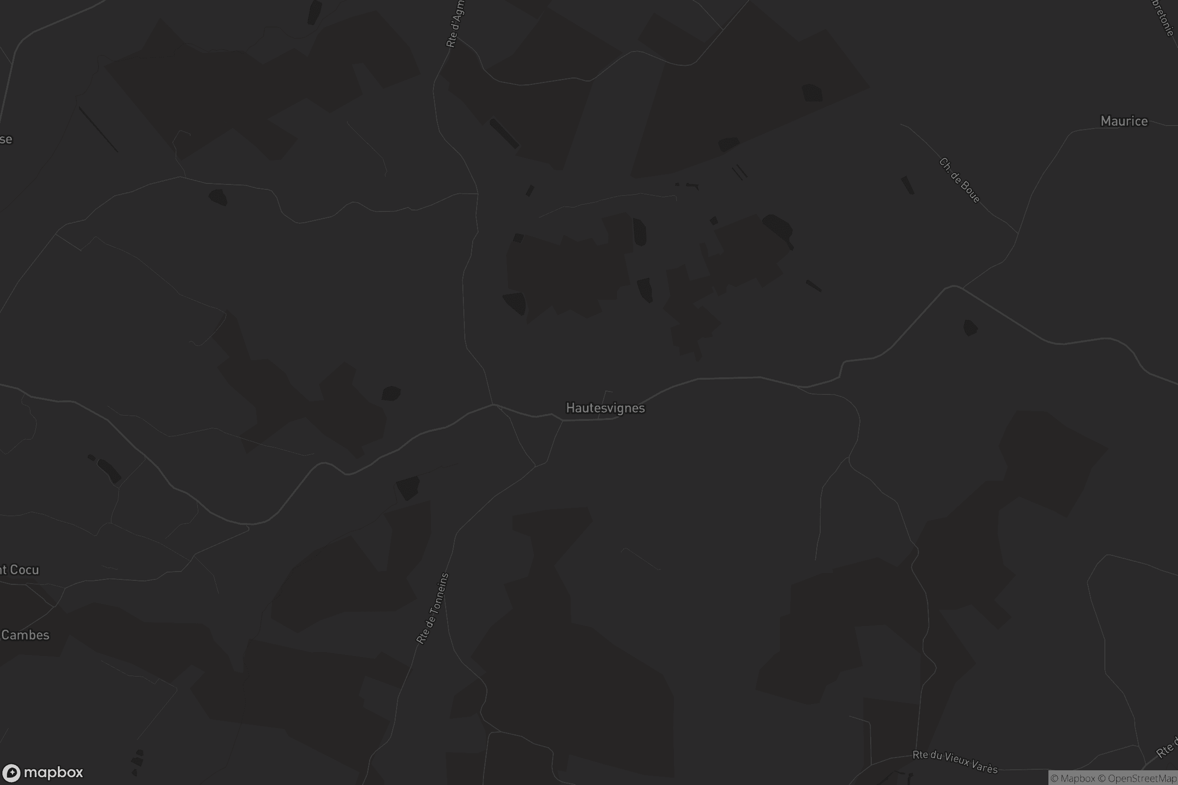 Carte de Hautesvignes