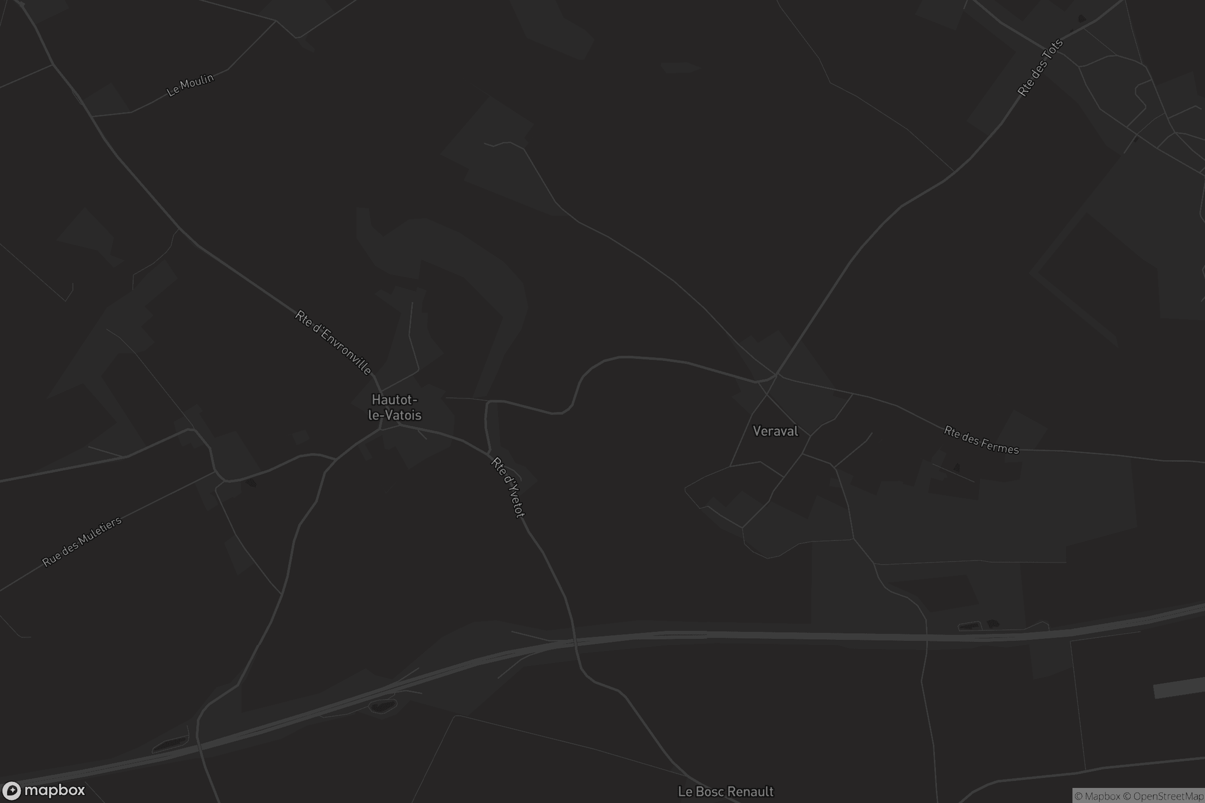 Carte de Hautot-le-Vatois