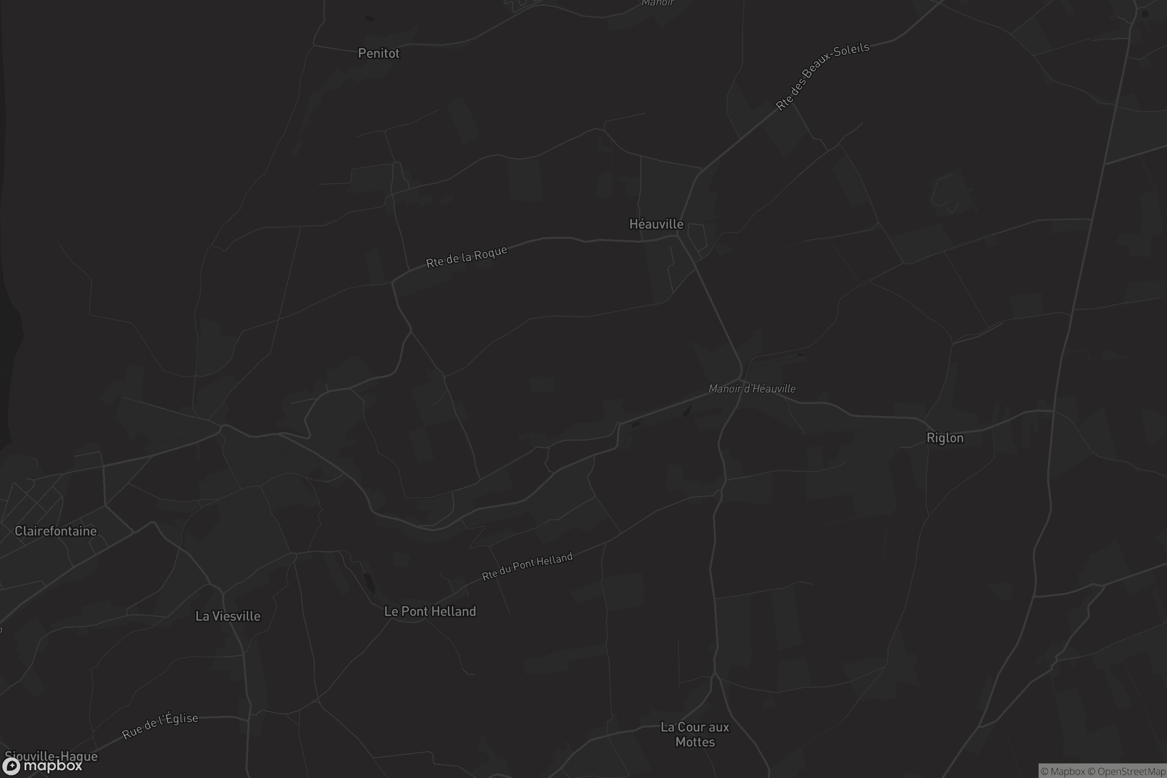 Carte de Héauville