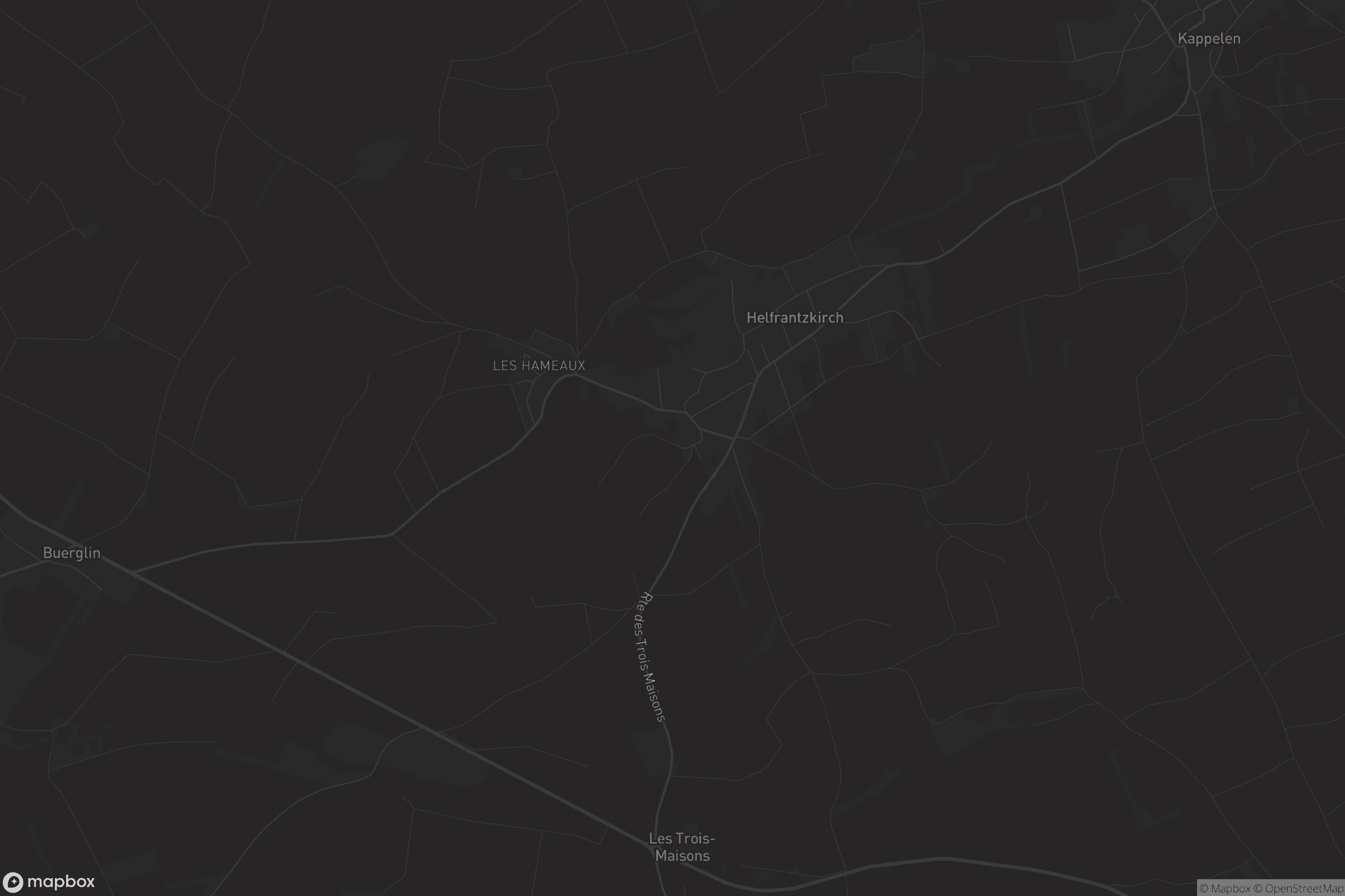 Carte de Helfrantzkirch