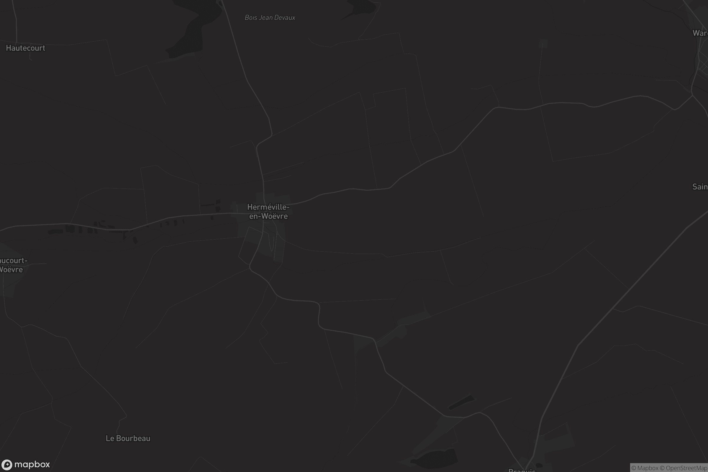 Carte de Herméville-en-Woëvre